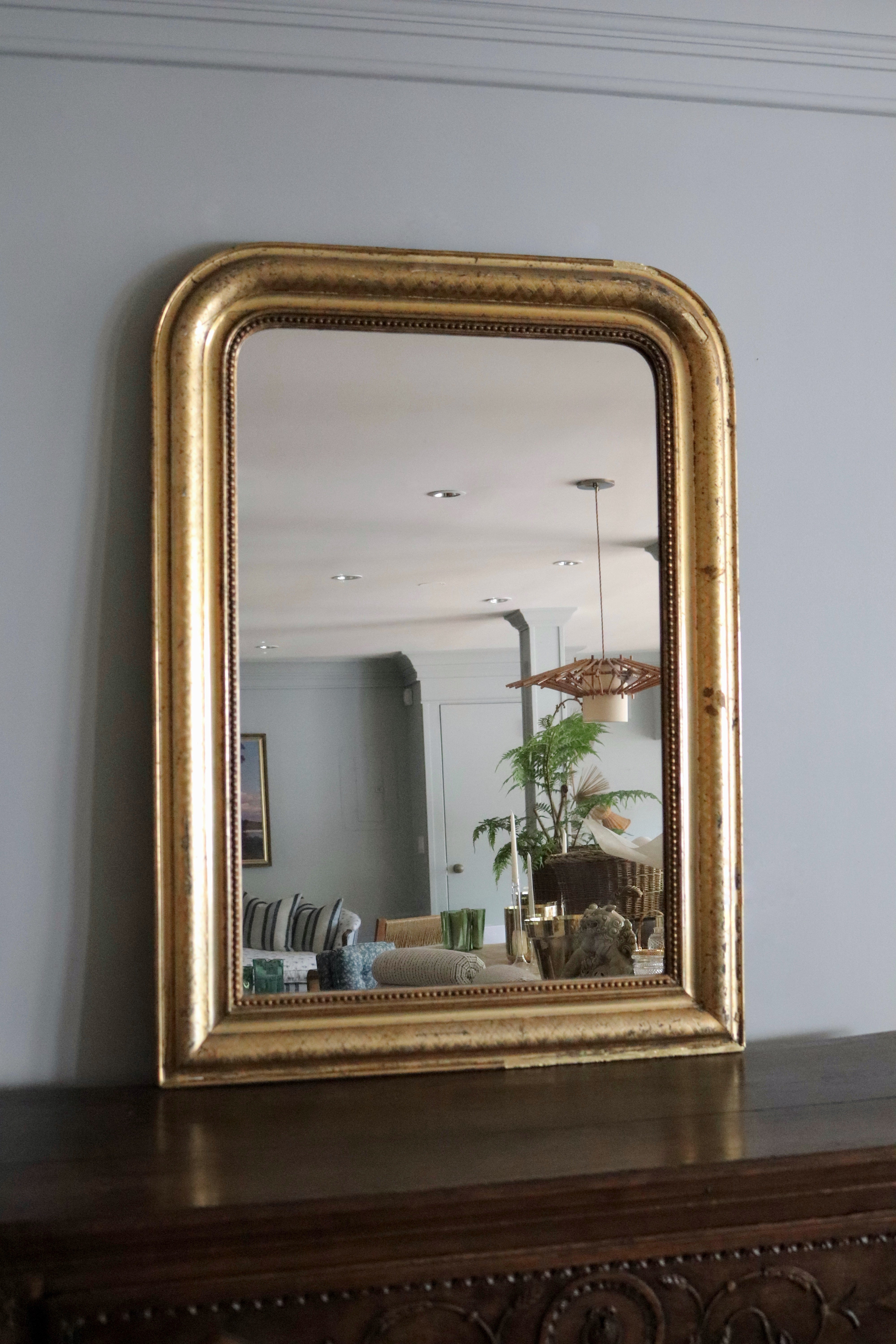Gilt Louis Mirror