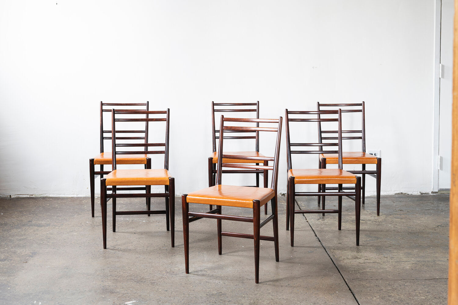 Swedish Dining chairs, set of 6