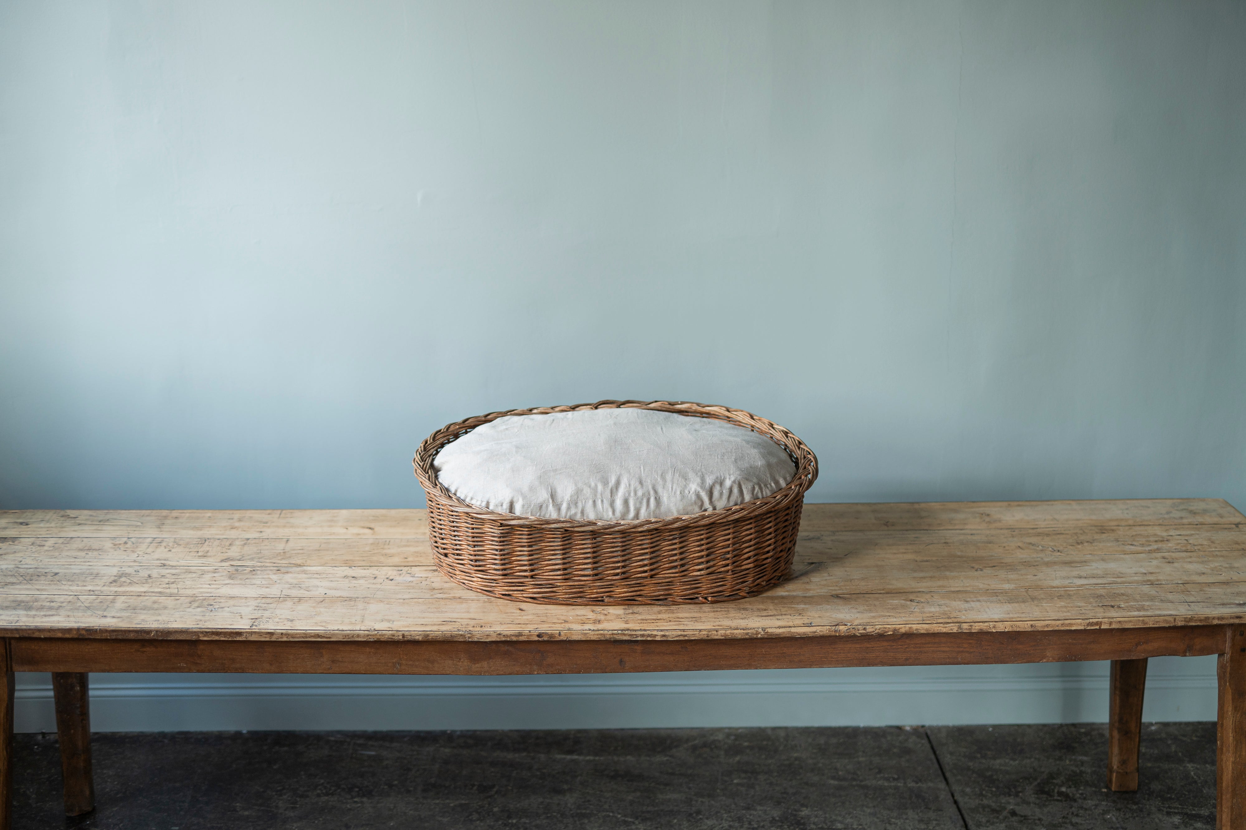 Wicker Dog Bed