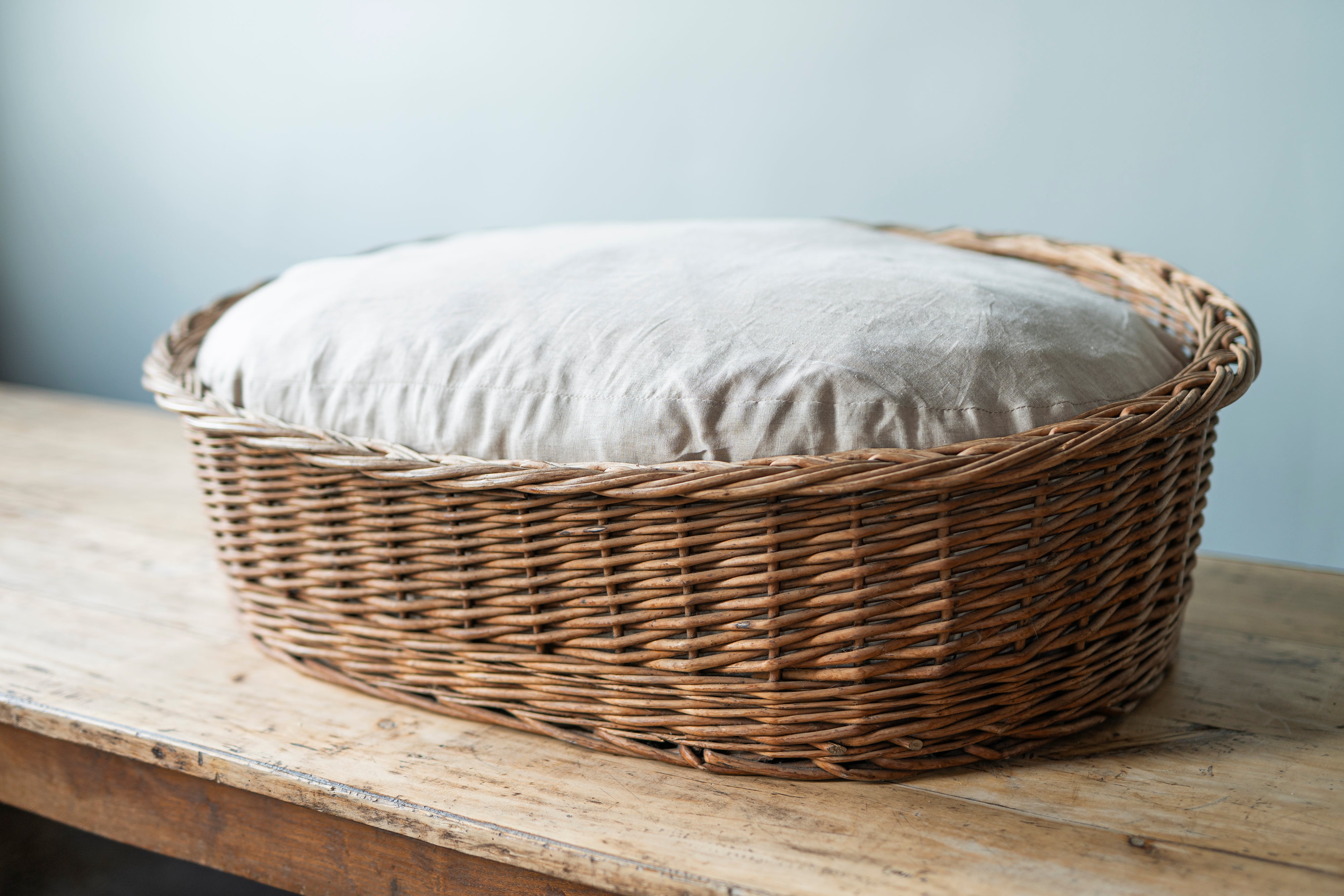 Wicker Dog Bed