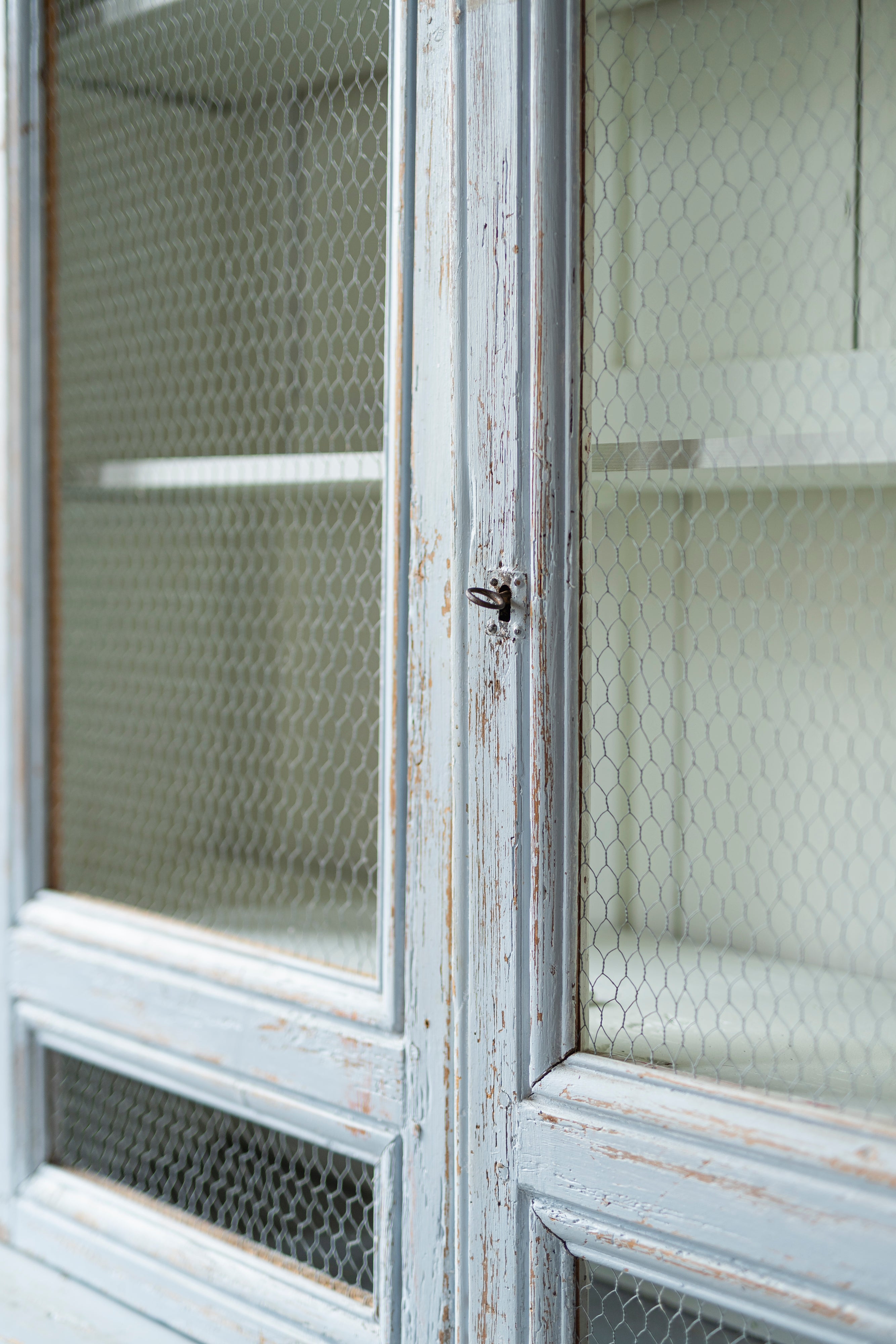 French Painted Cabinet