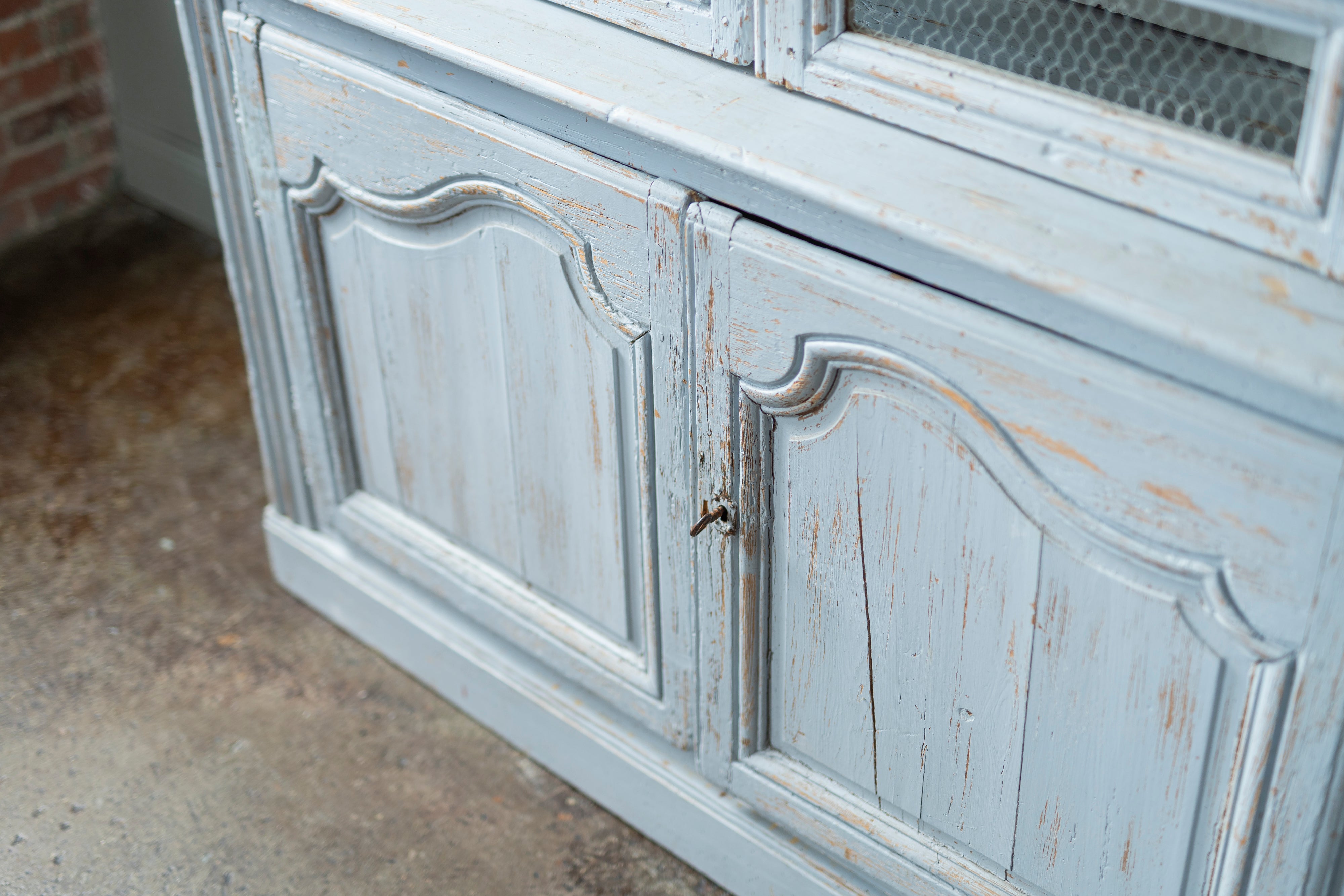 French Painted Cabinet