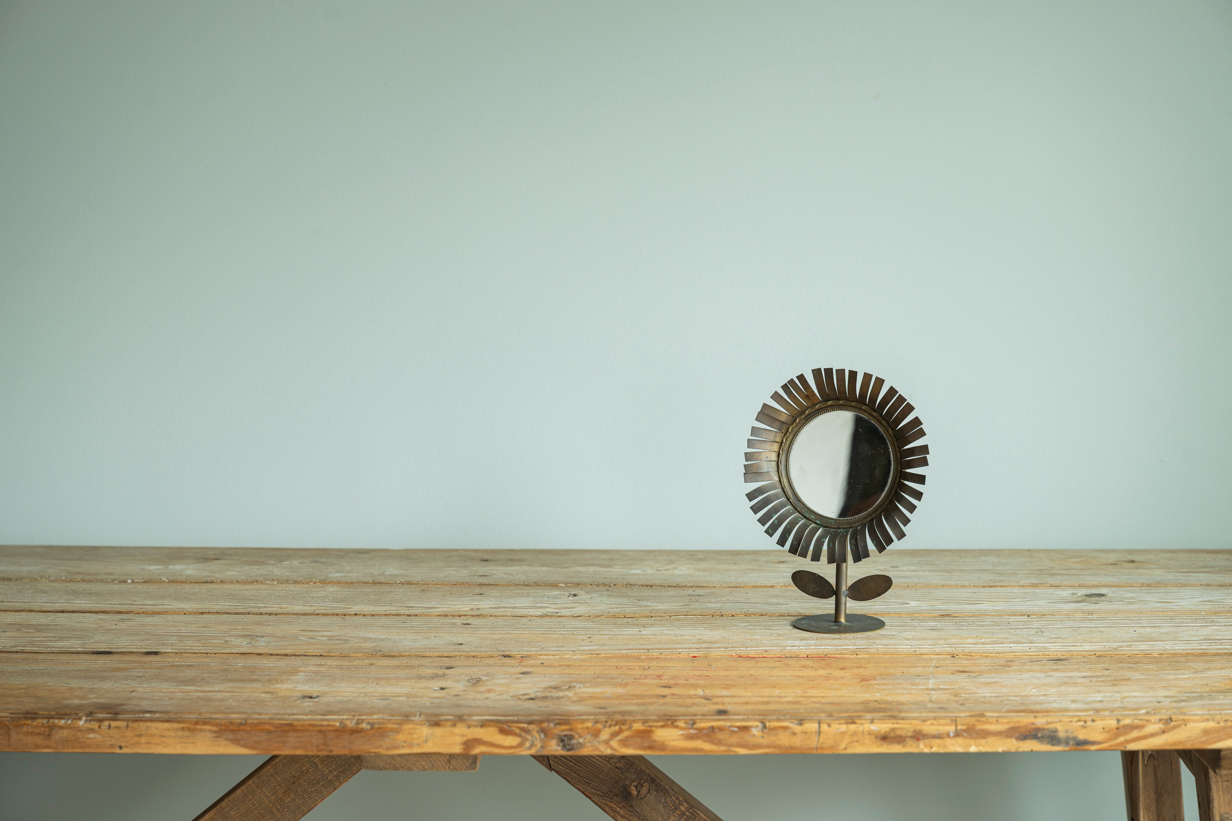 Small Flower Mirror