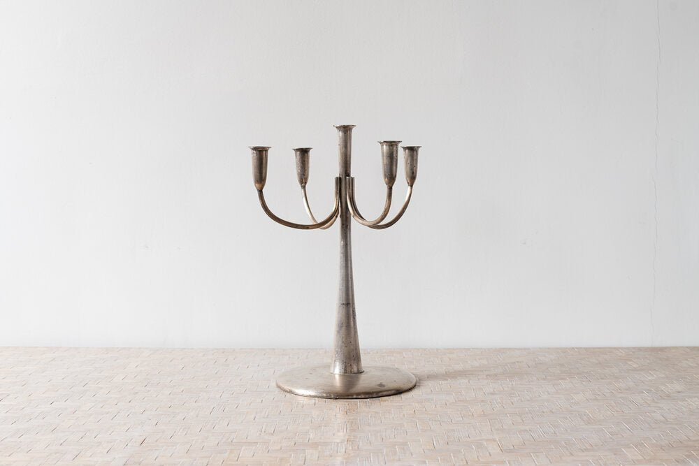Tall Four Arm Candelabra