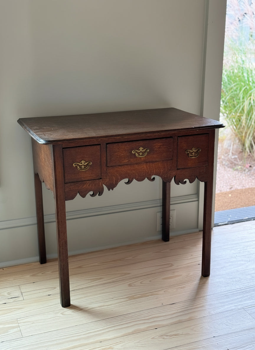 Antique Small Table with Drawers