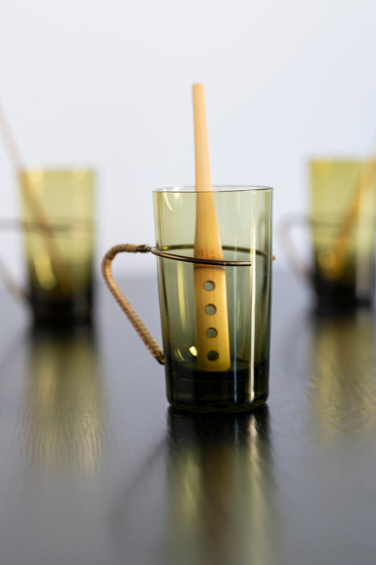 Carl Aubock set of 4 glasses