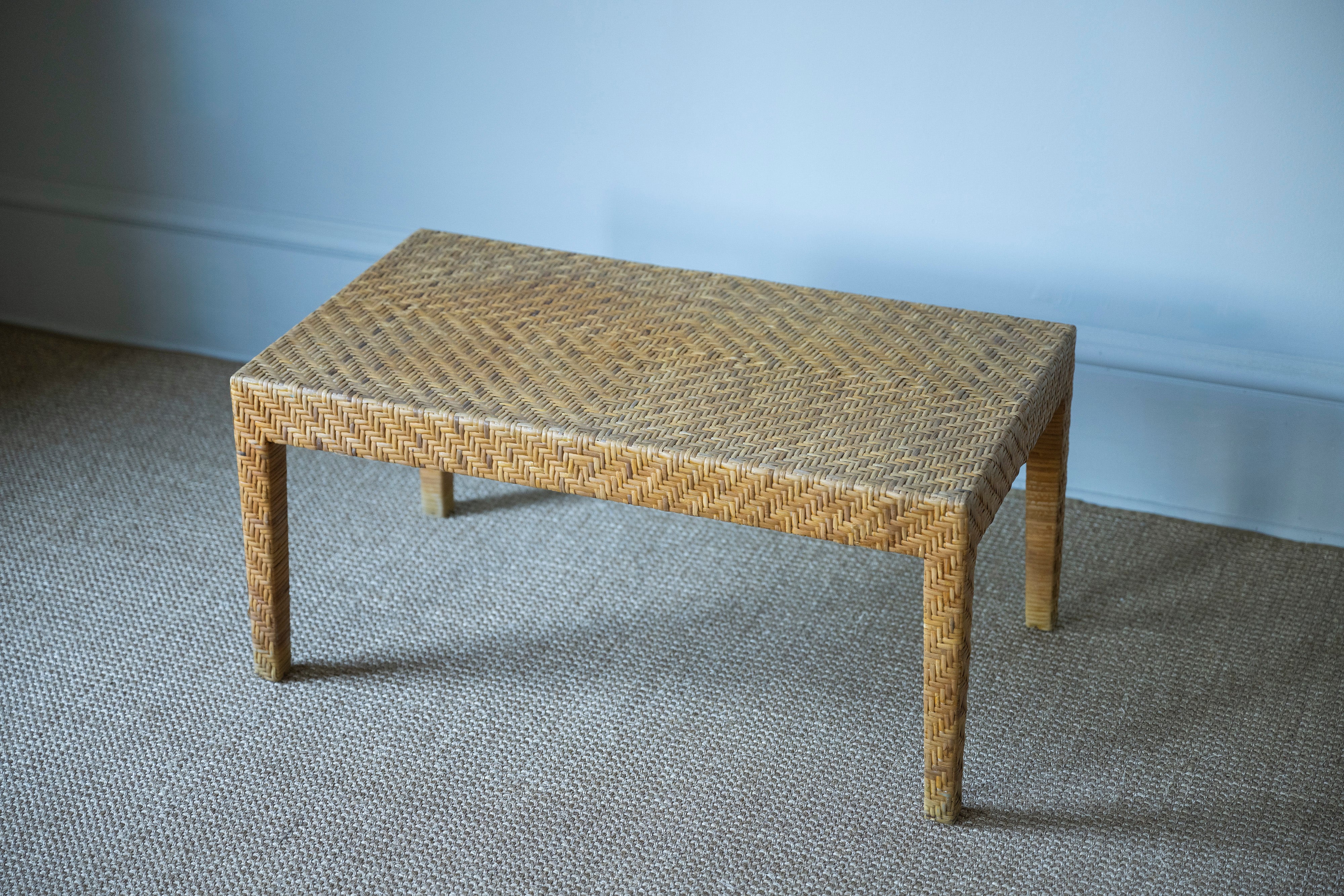 Woven Rattan Coffee Table