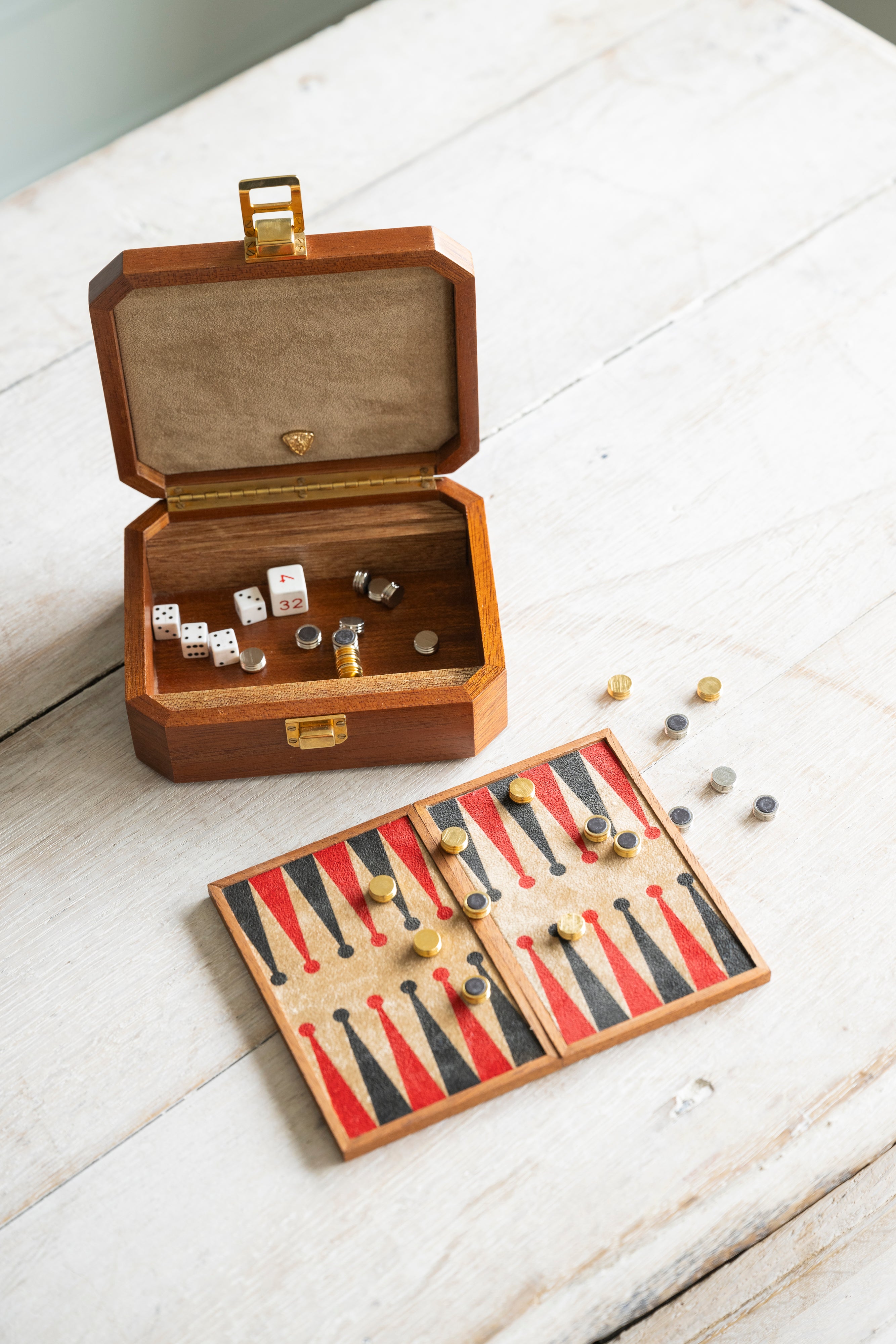 Vintage Gucci Backgammon Travel Set