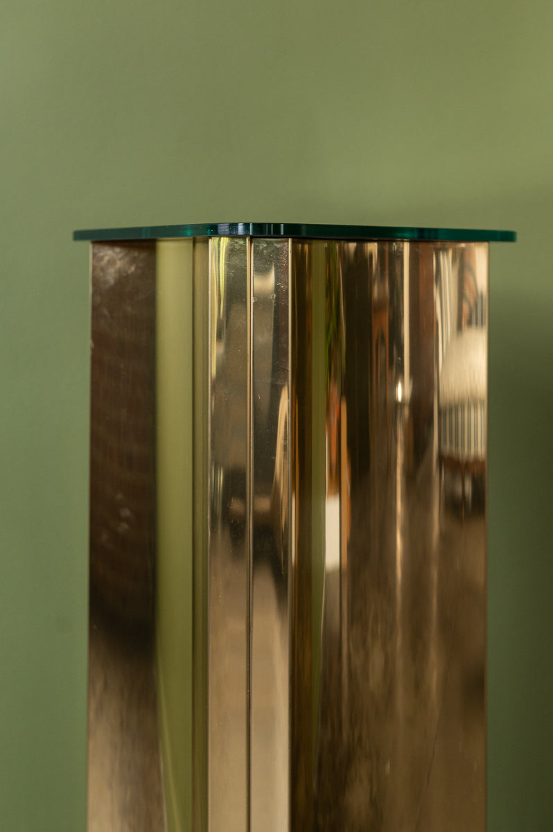 Brass Column Pedestal