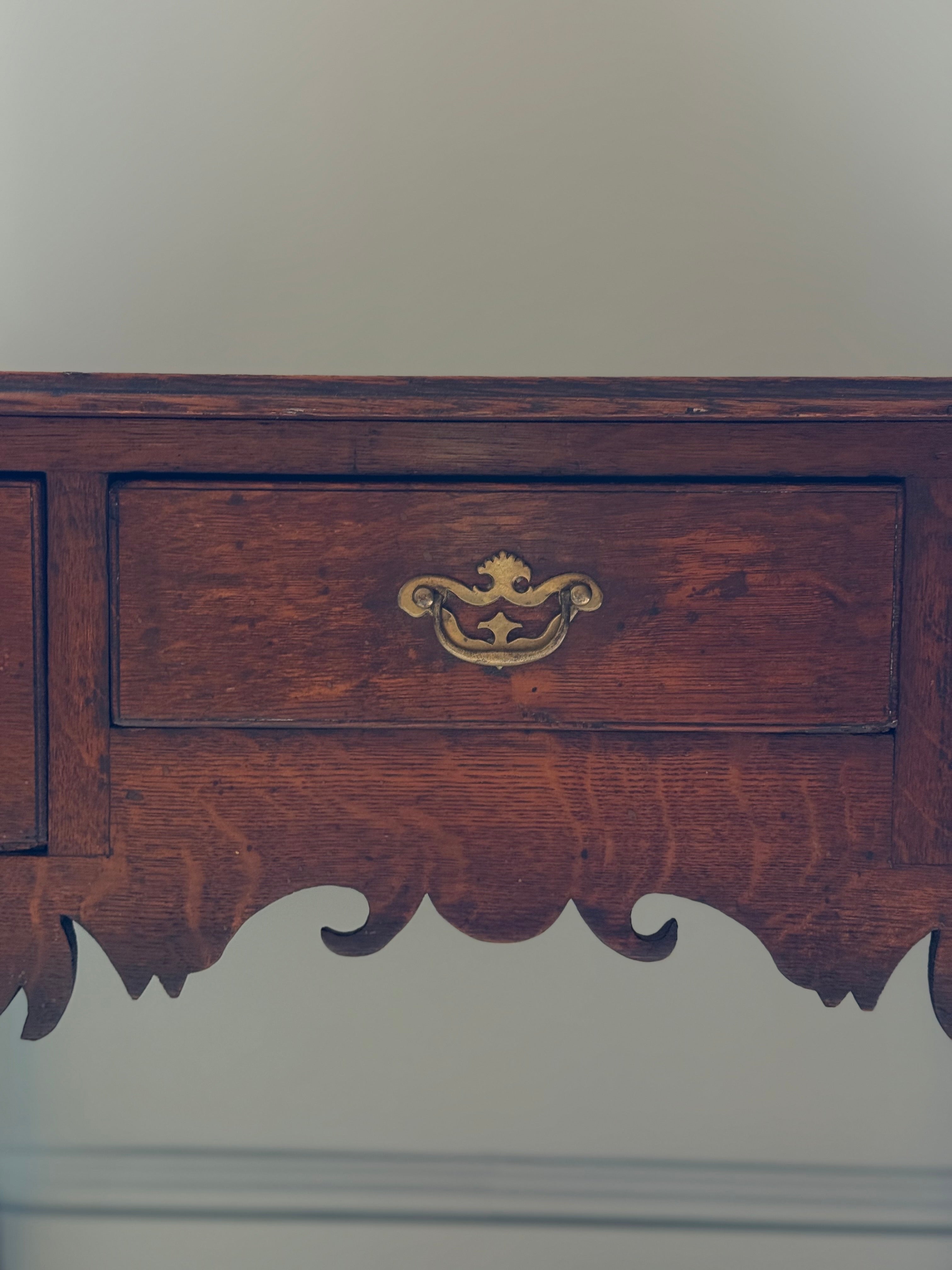 Antique Small Table with Drawers