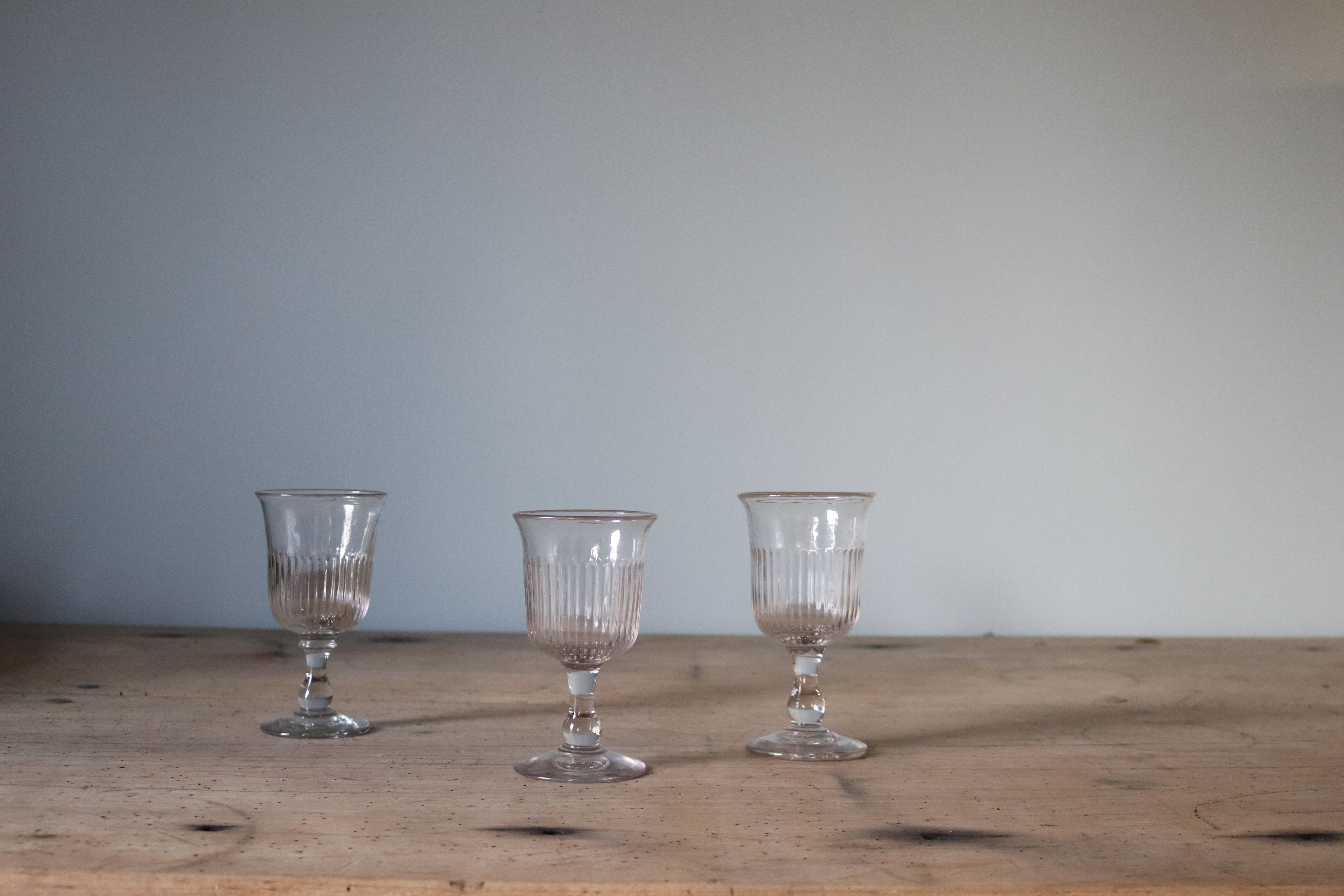 Vintage Wine Glasses, Set of 12