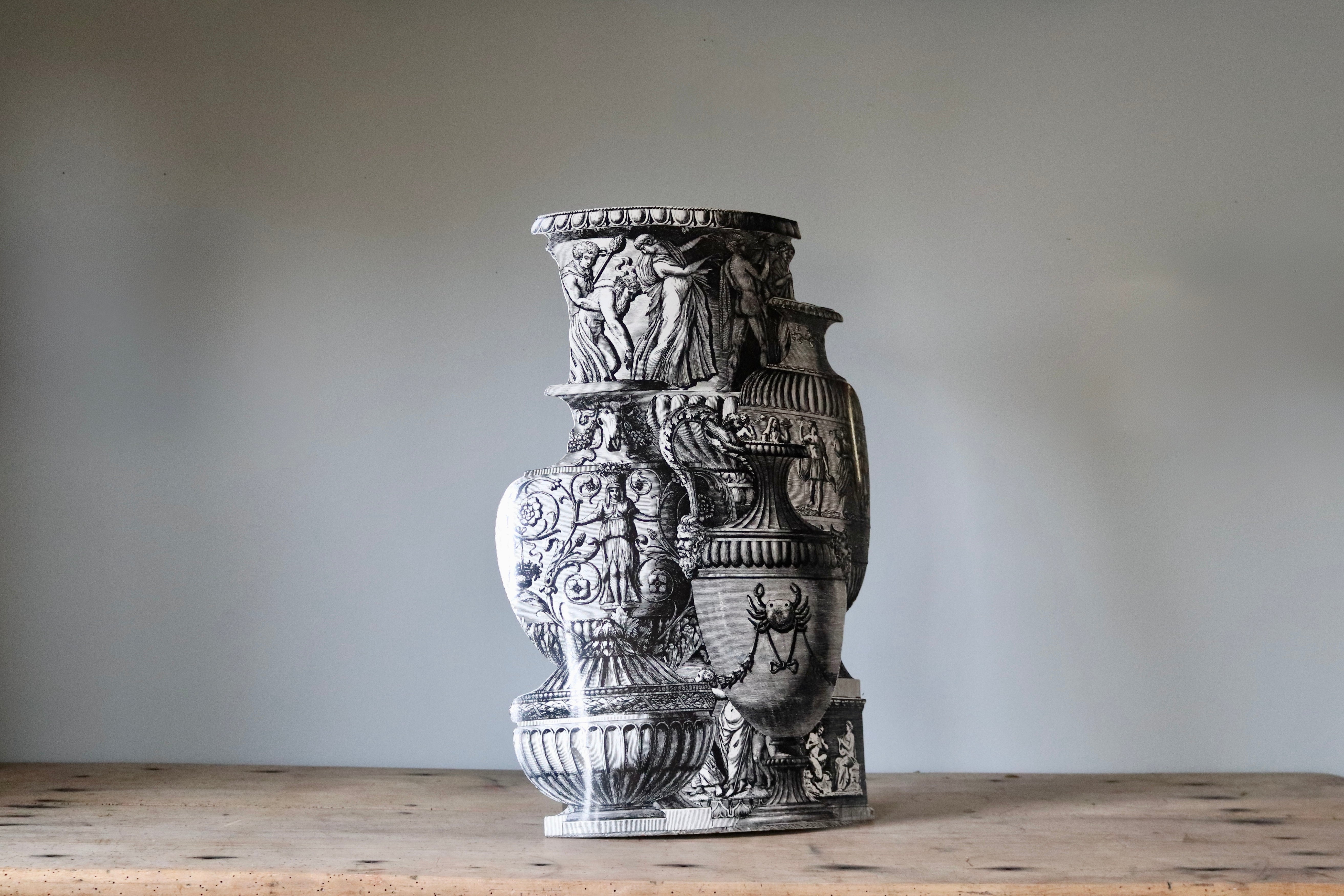 Vintage Fornasetti Trompe L’Oeil Umbrella Stand