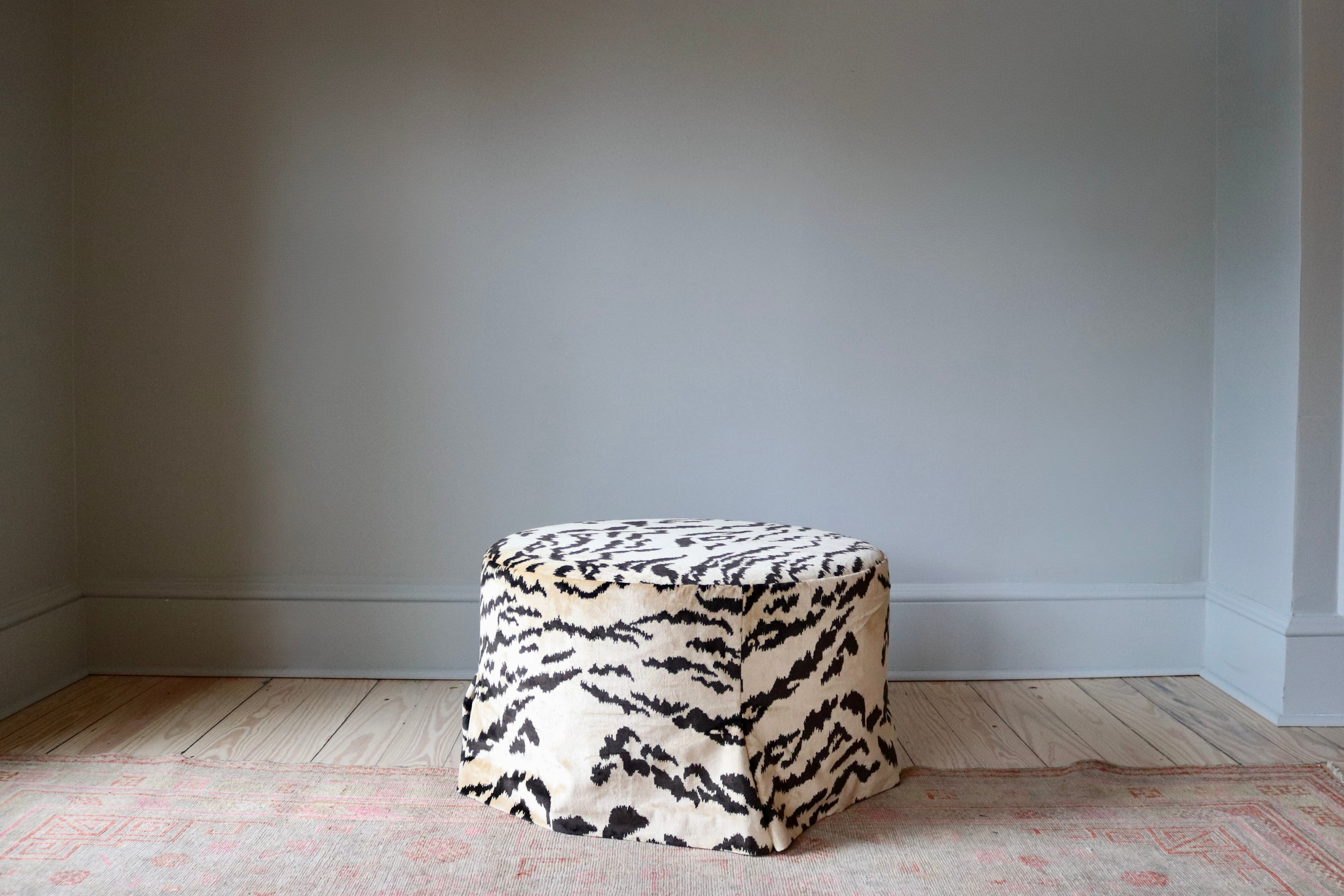 Fortuny Tiger Ottoman