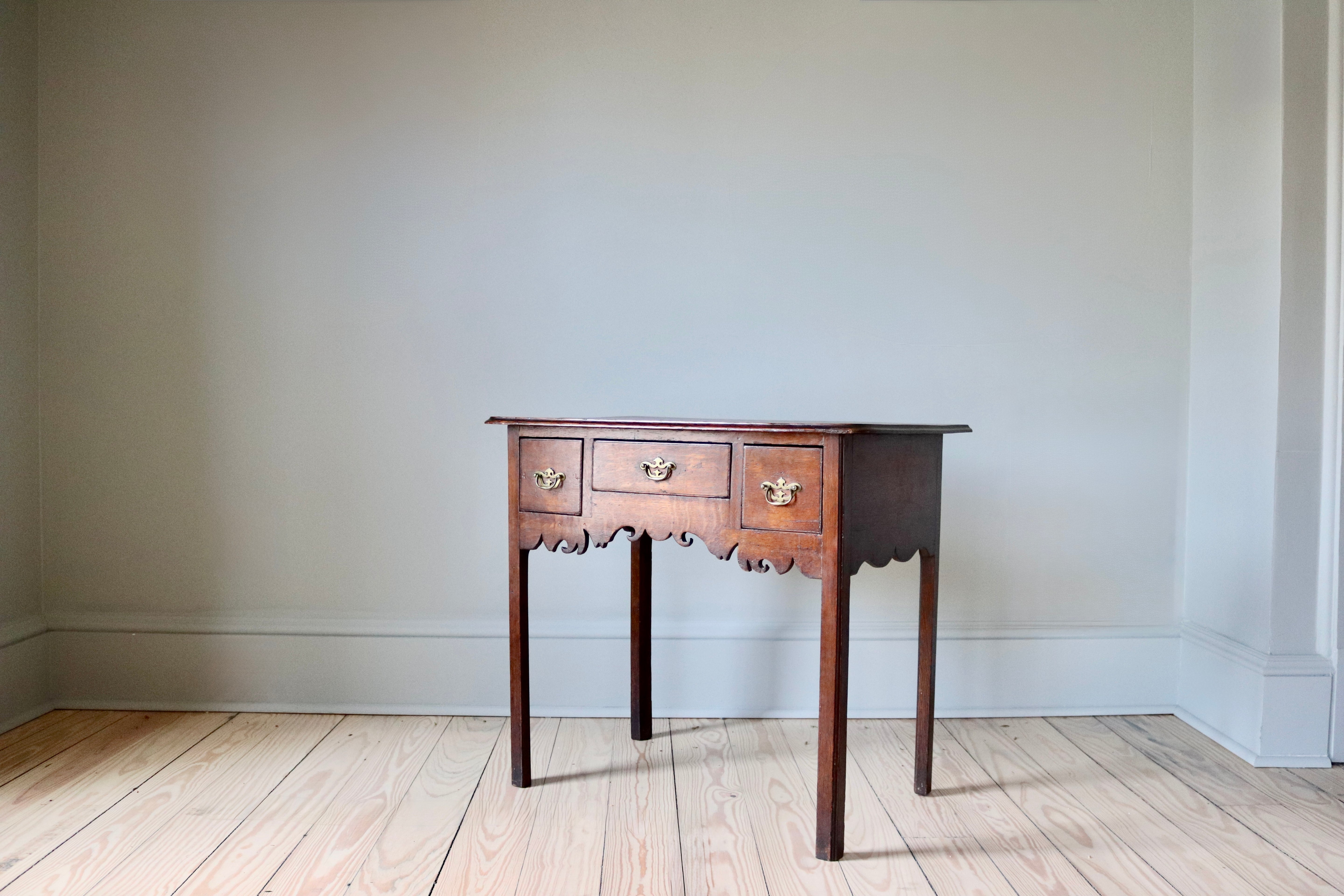 Antique Small Table with Drawers
