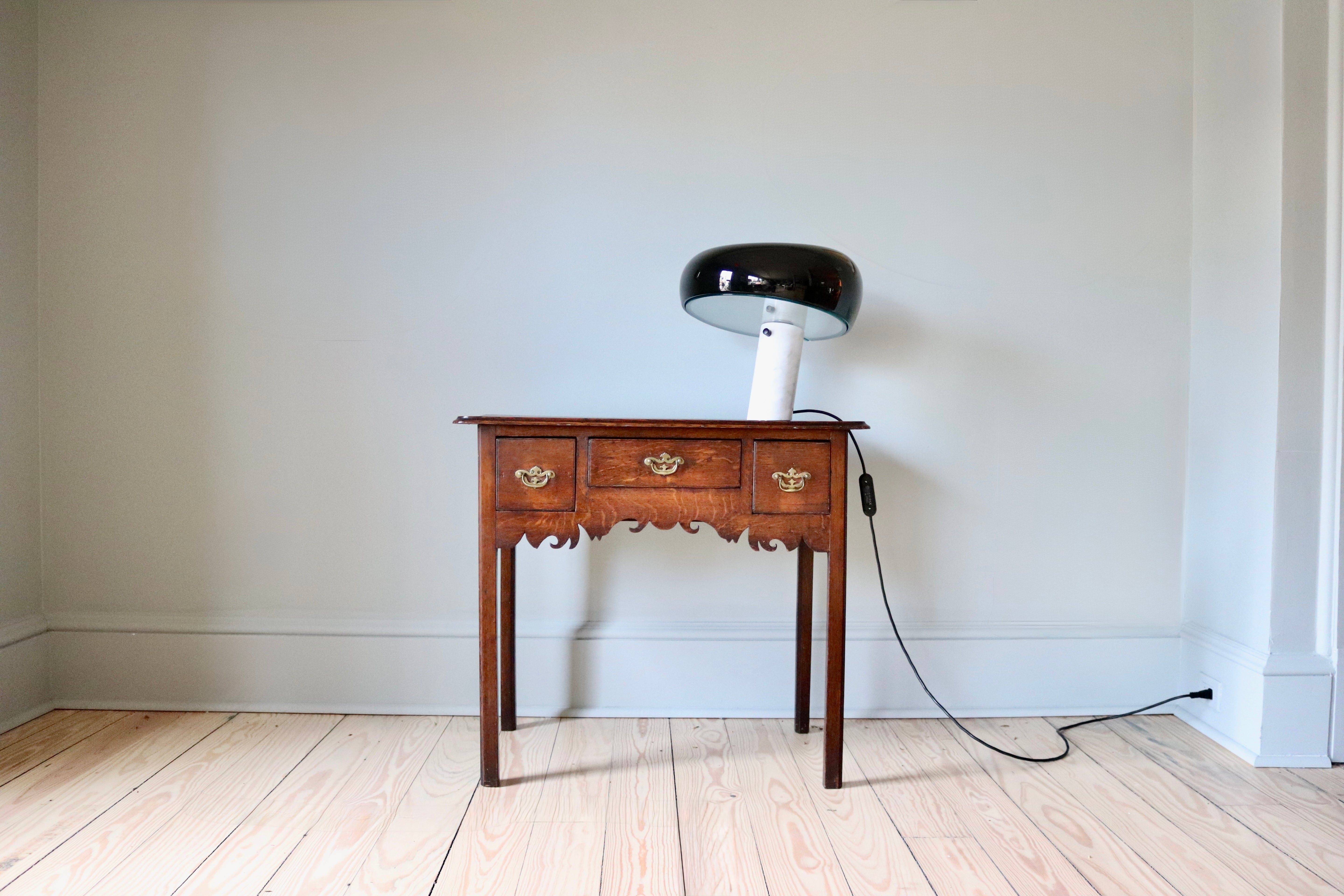 Antique Small Table with Drawers