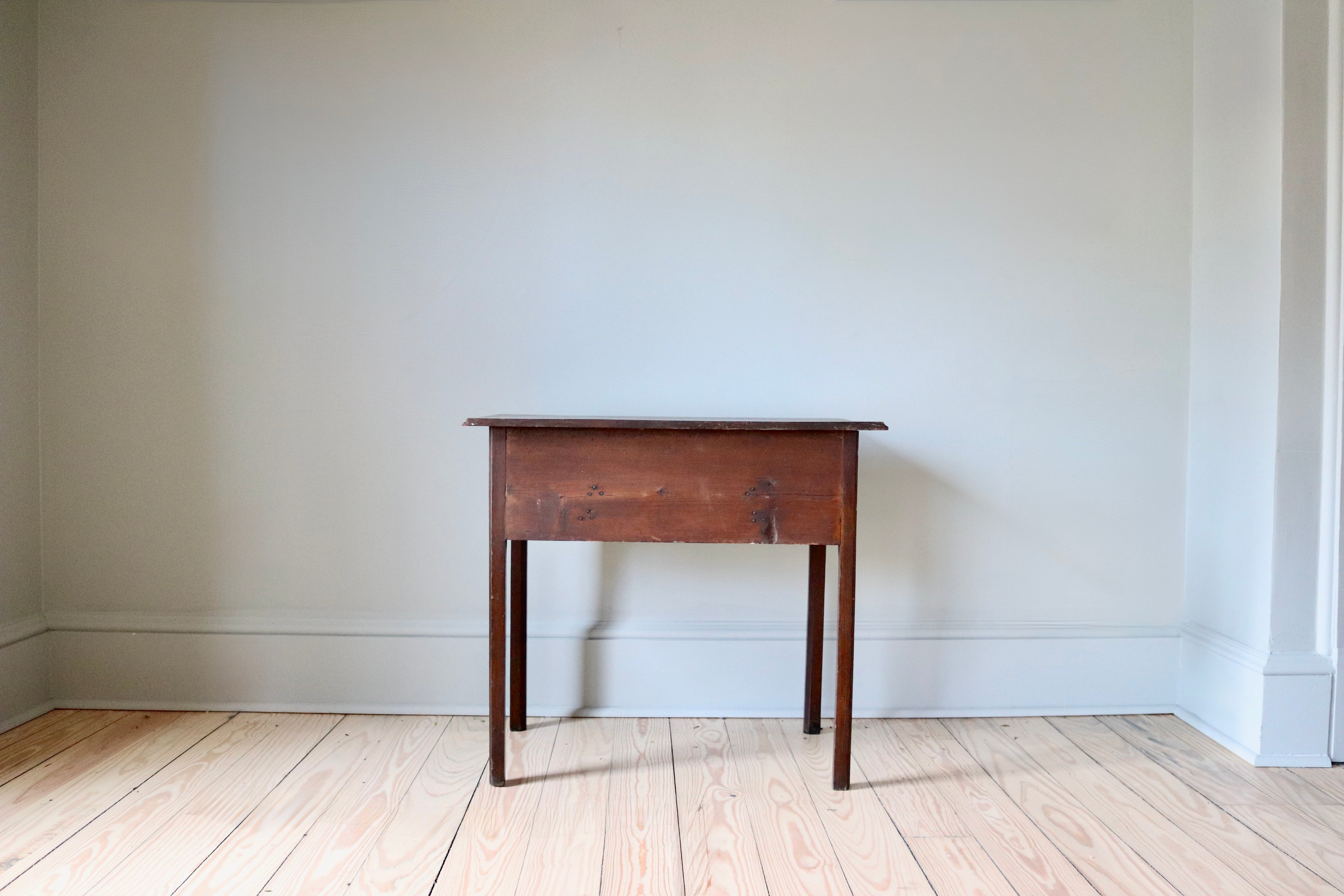 Antique Small Table with Drawers