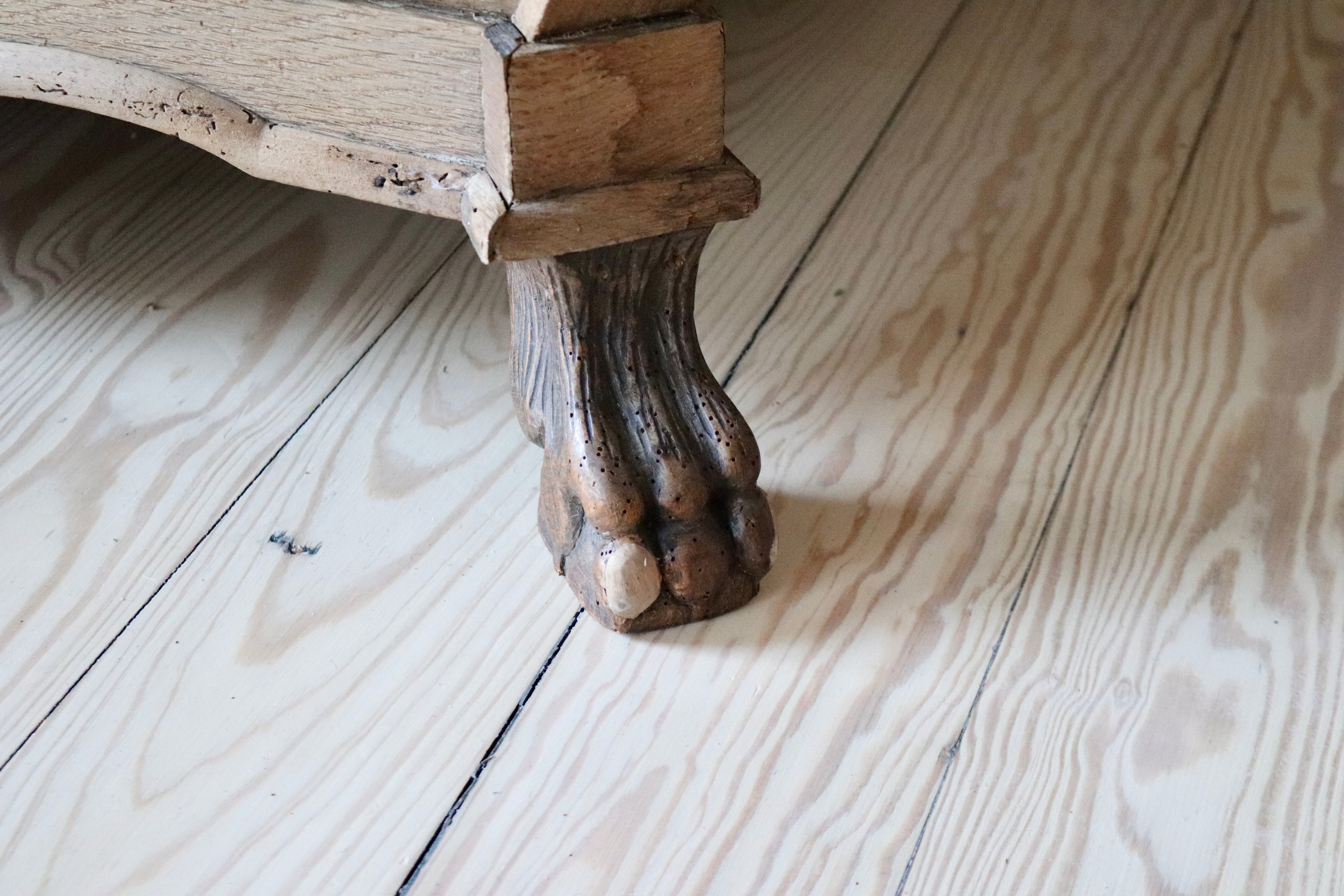 Dutch Oak Bombe Chest