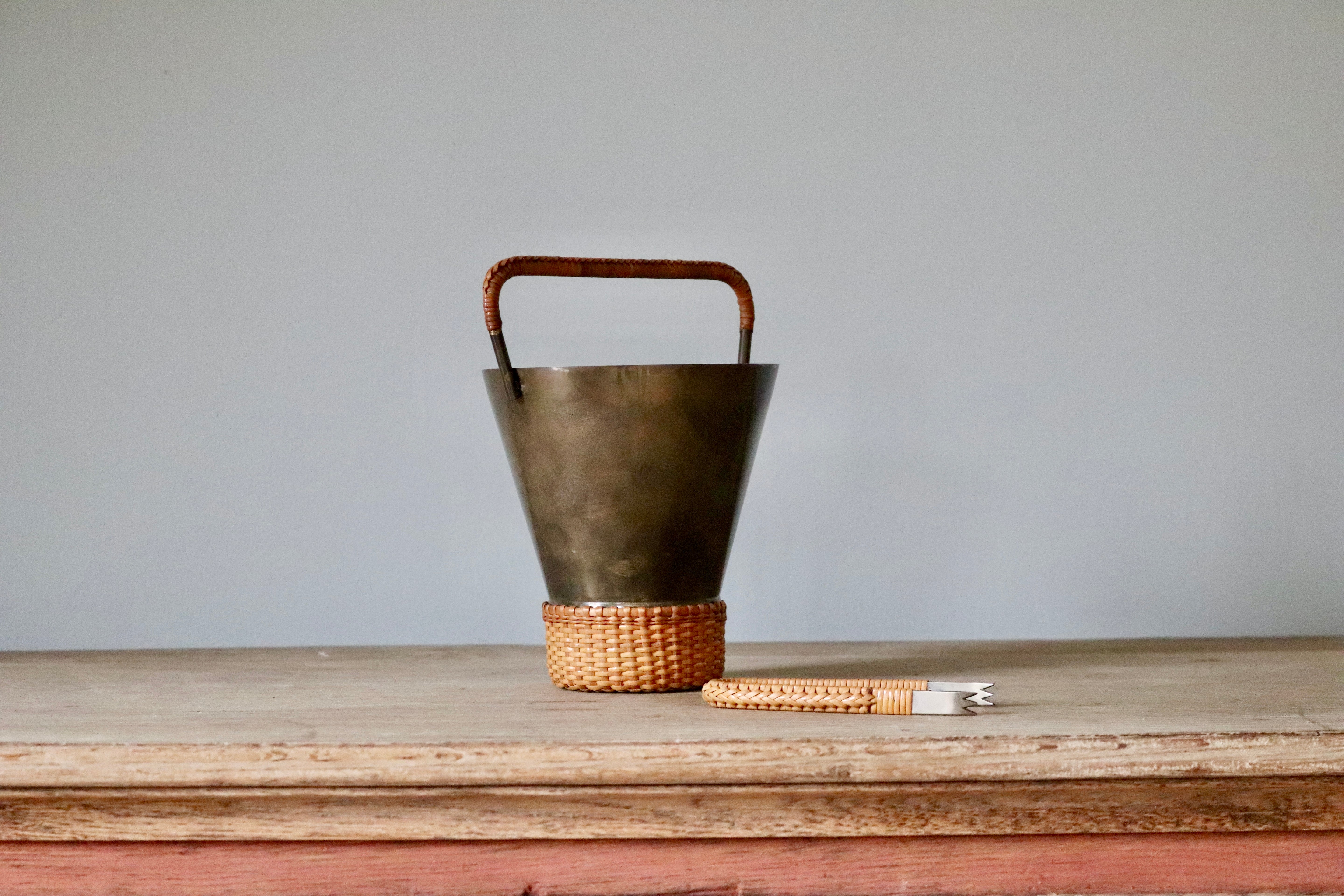 Vintage Ice Bucket by Carl Aubock