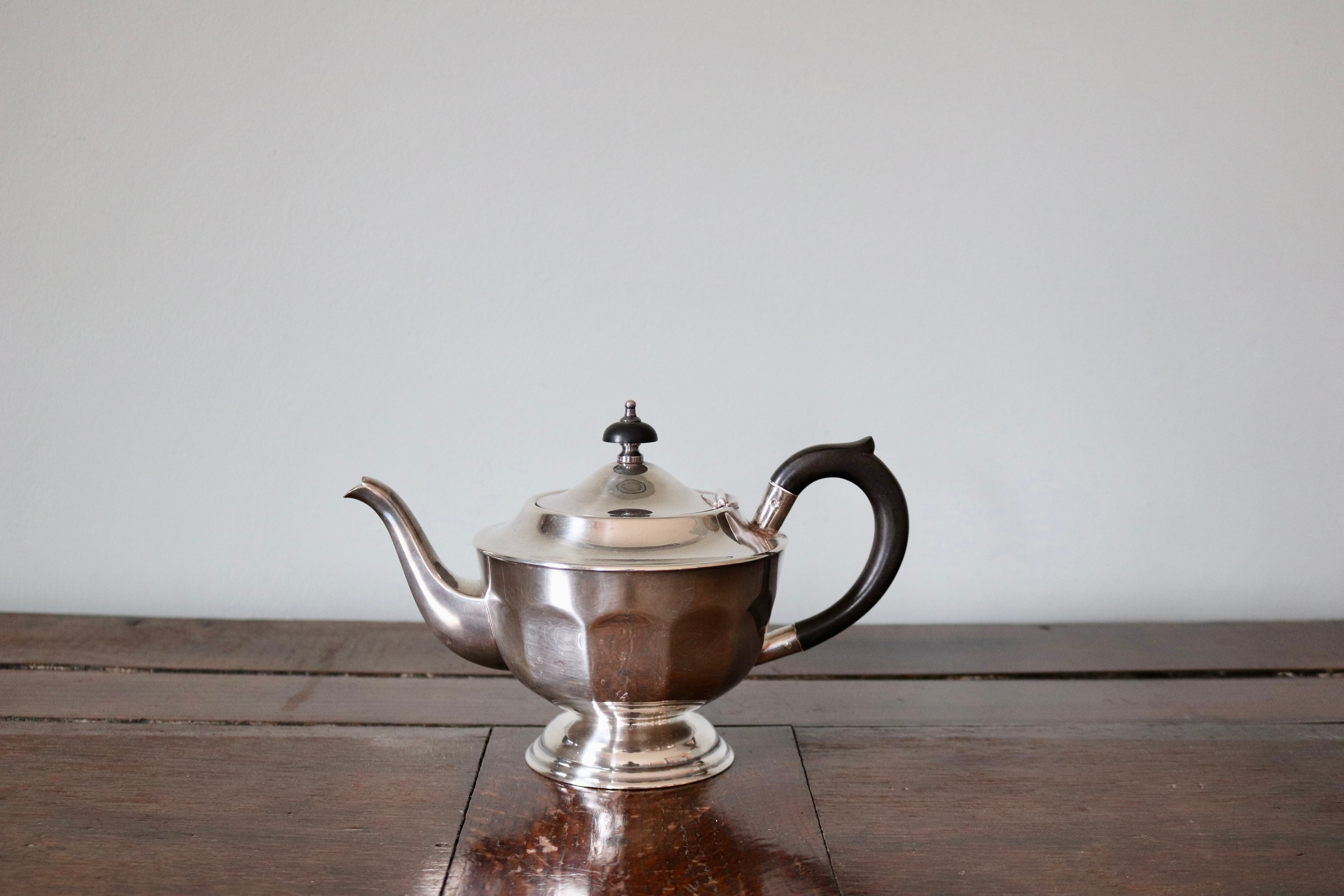 Vintage English Sheffield Tea Pot