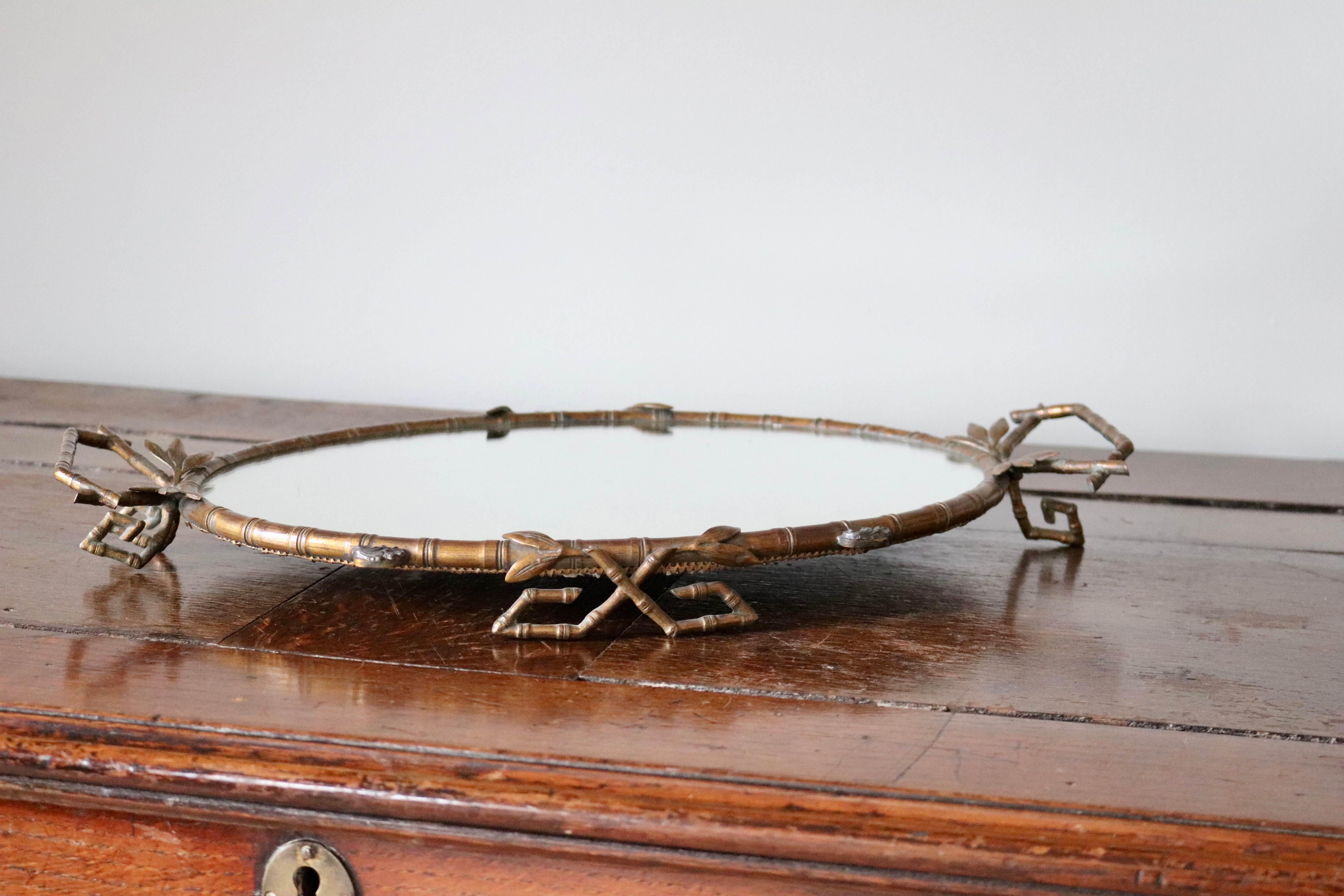 Mirrored Tray