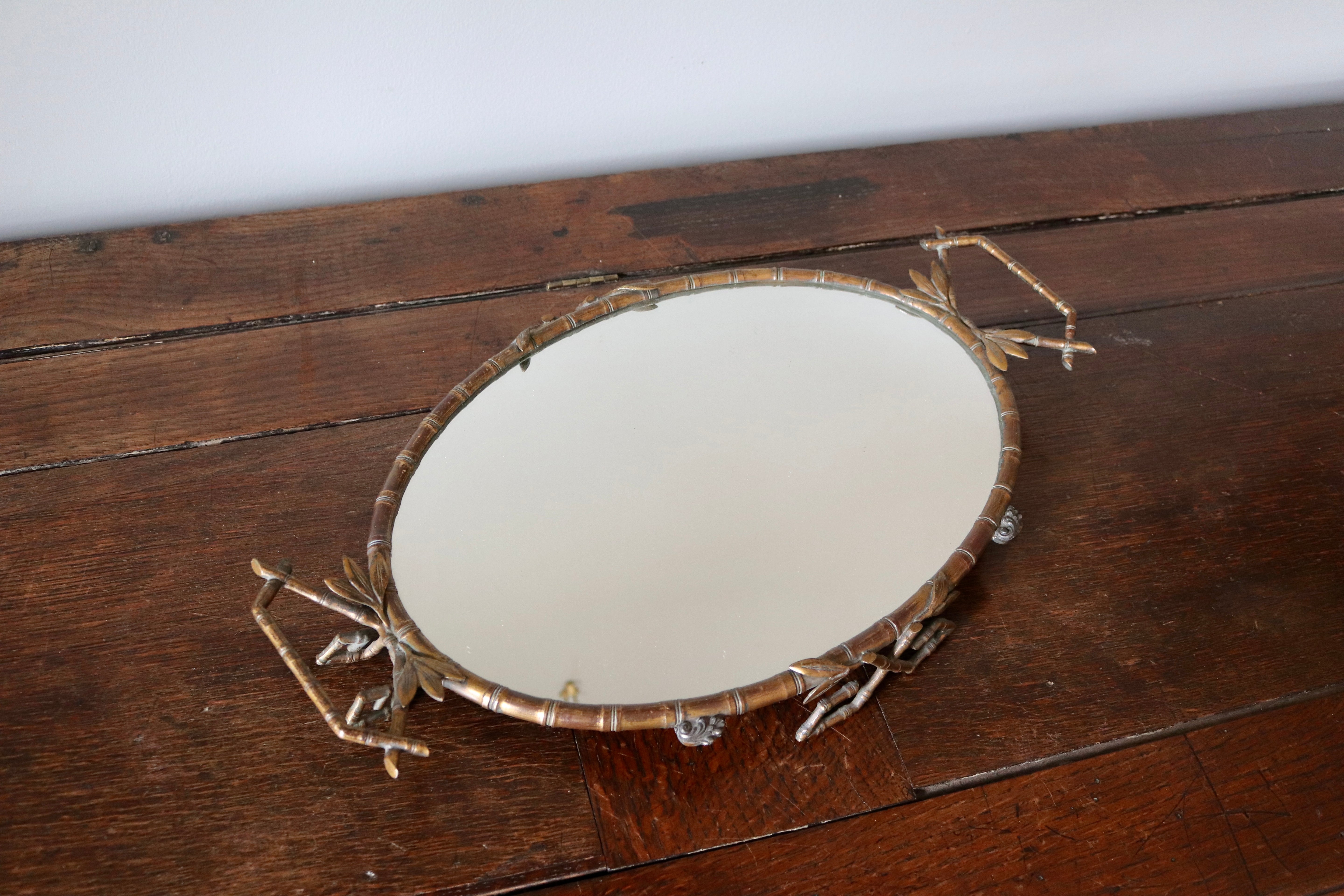 Mirrored Tray