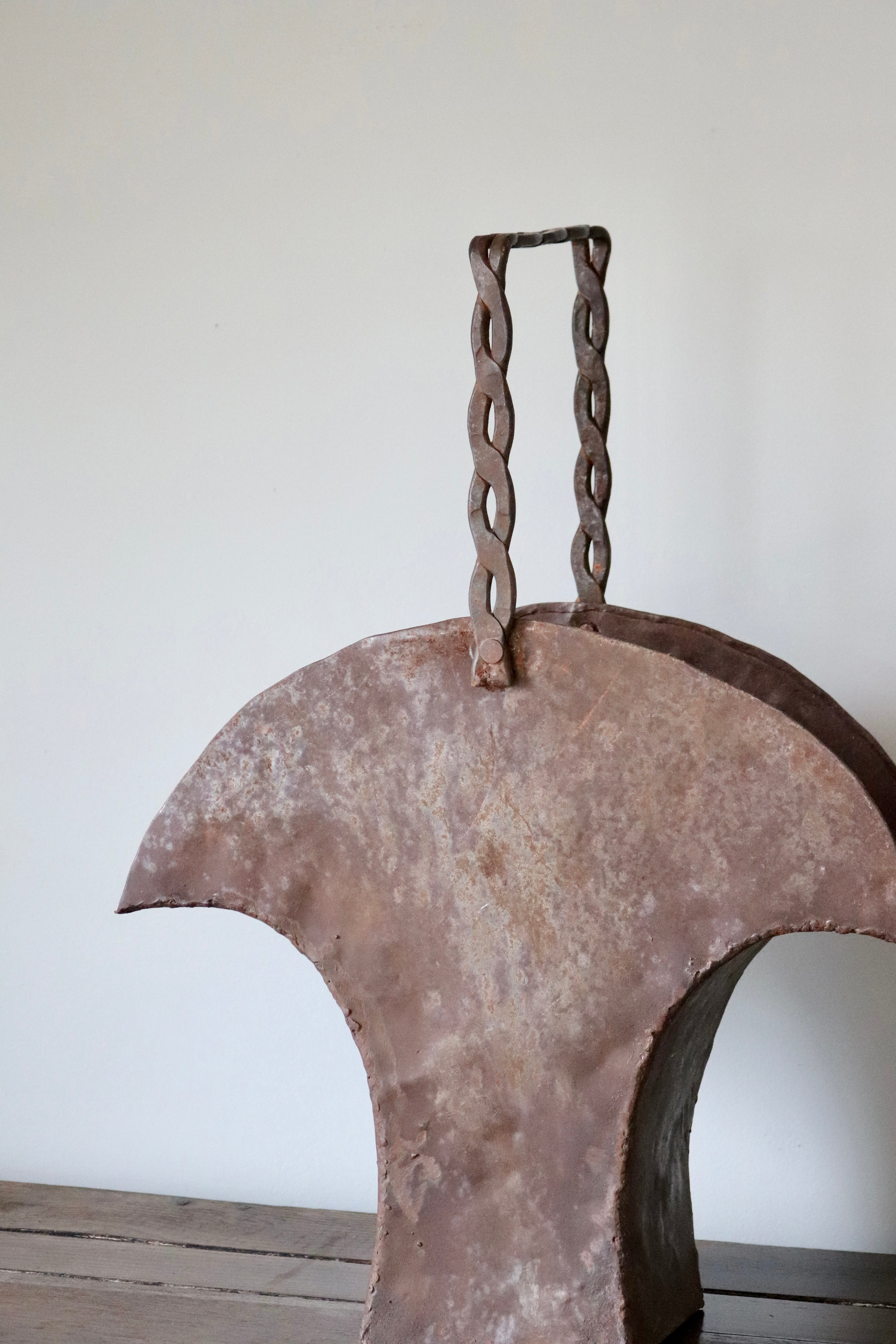 Vintage Iron Basket