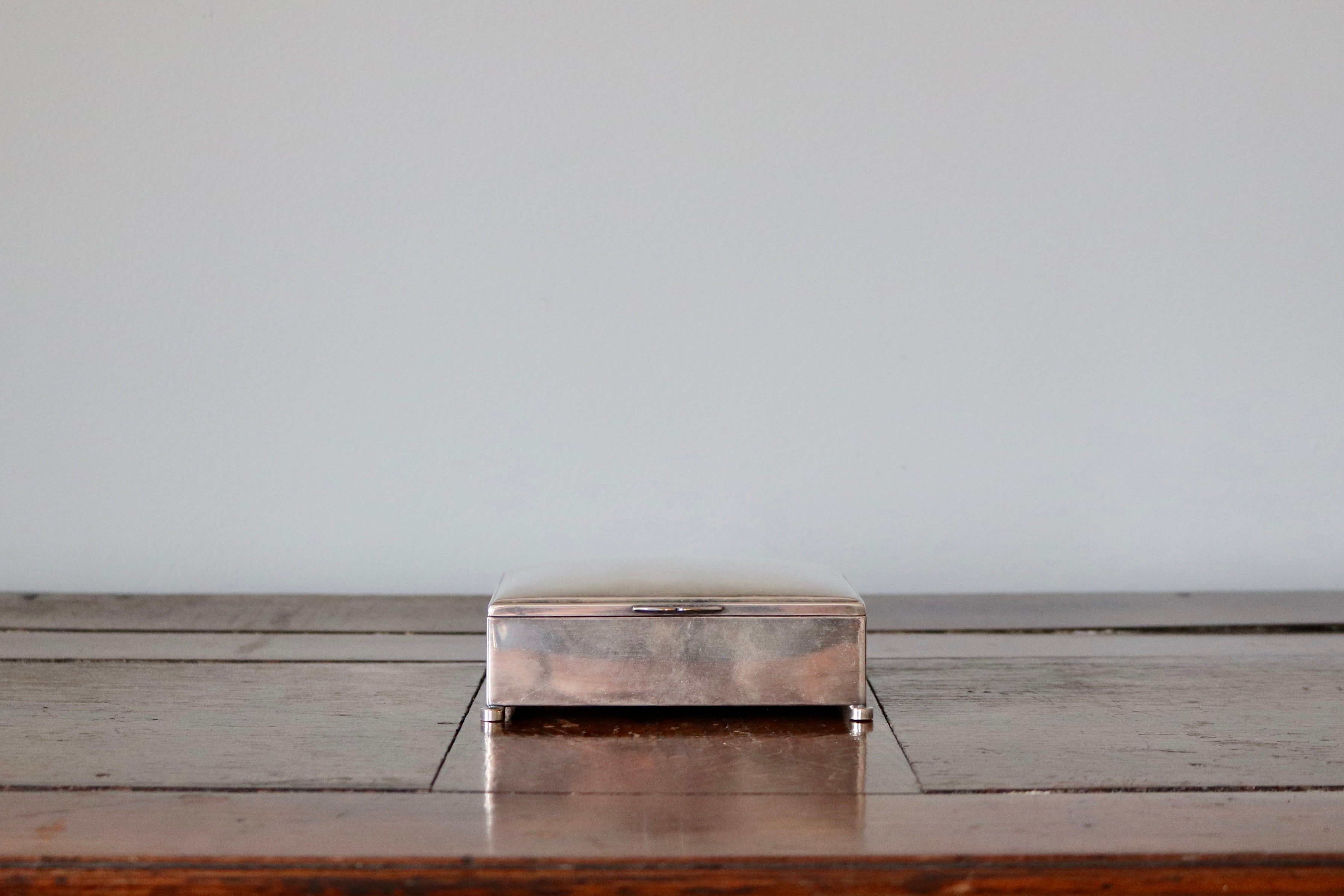 Vintage Silver Plate Box