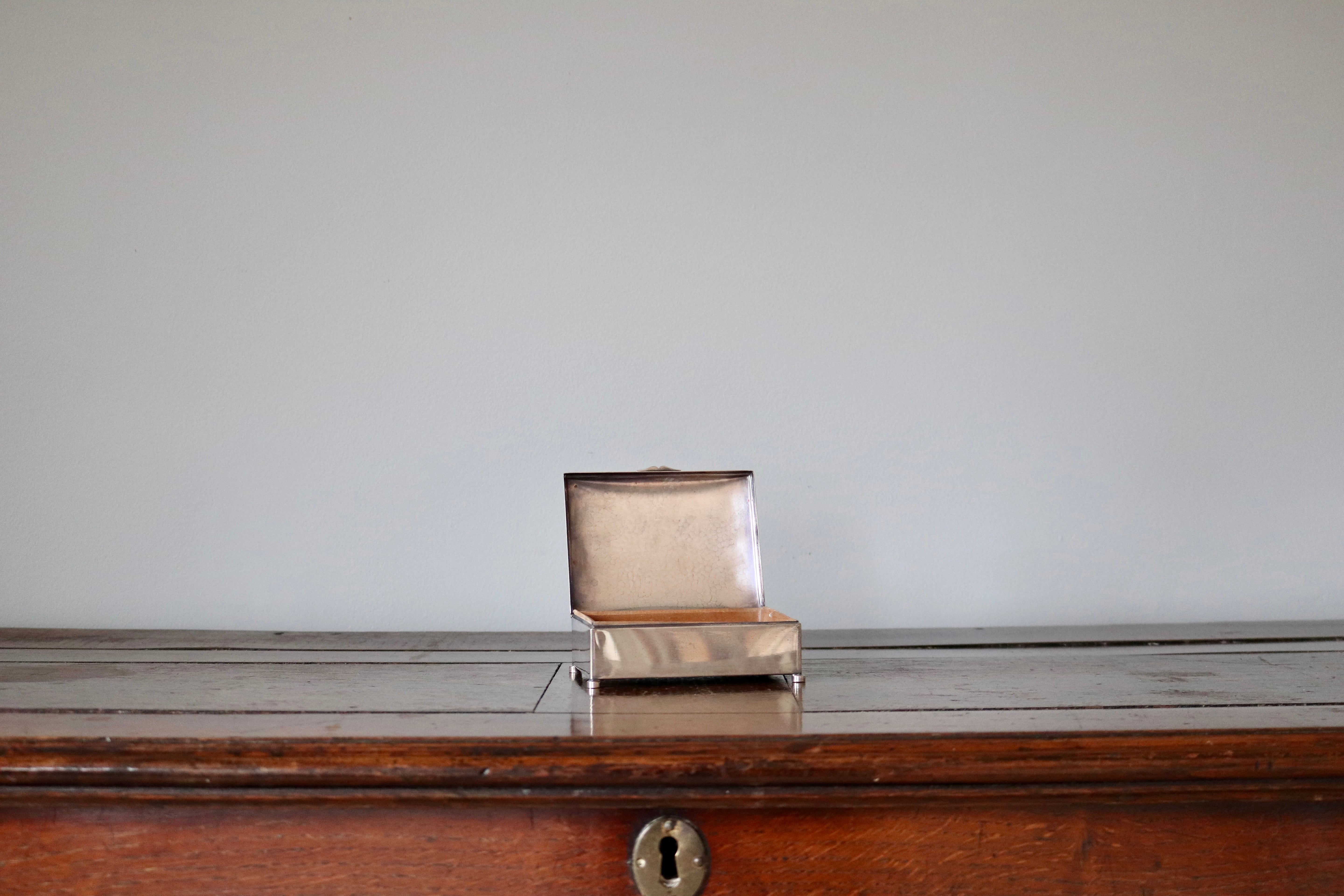 Vintage Silver Plate Box