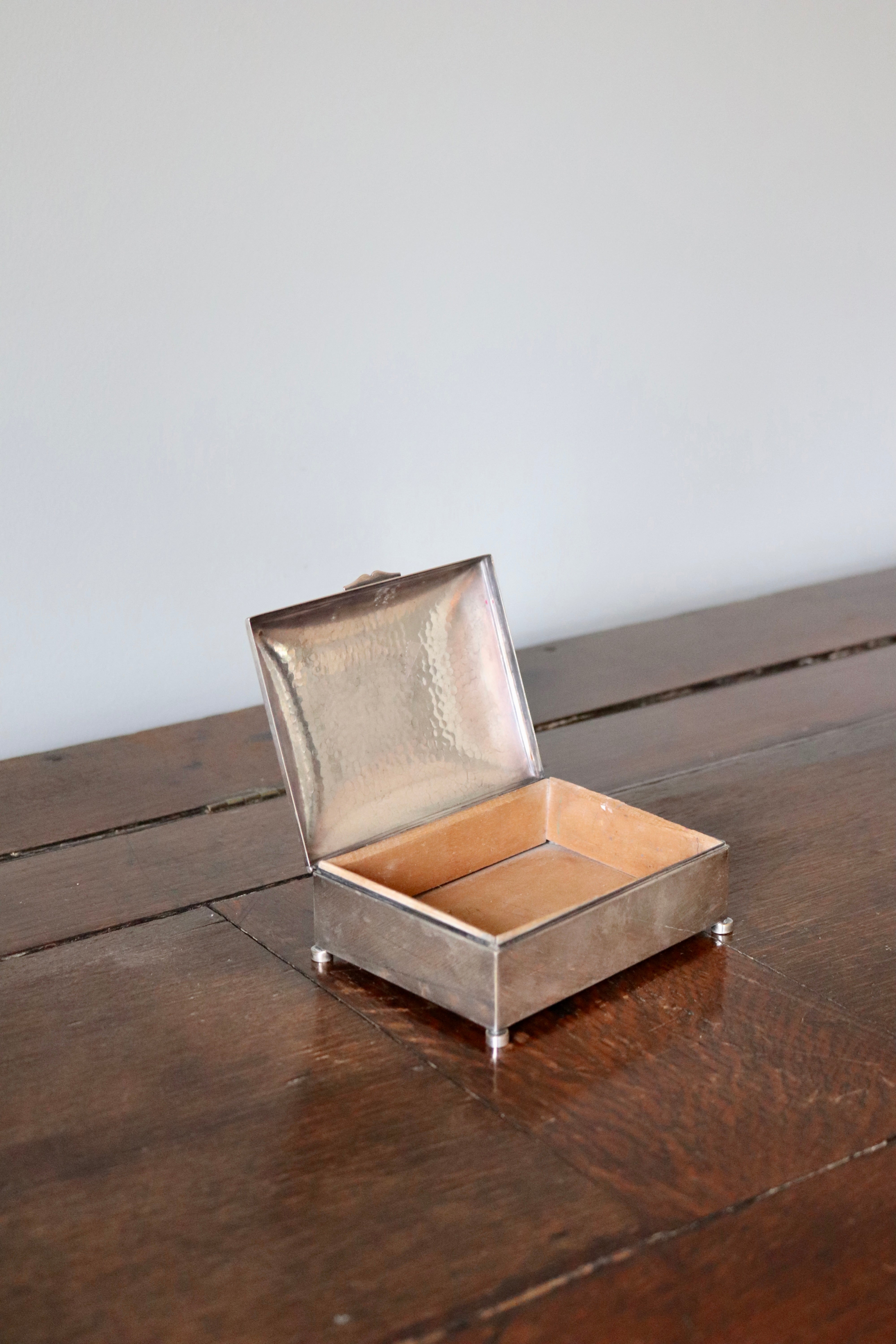 Vintage Silver Plate Box
