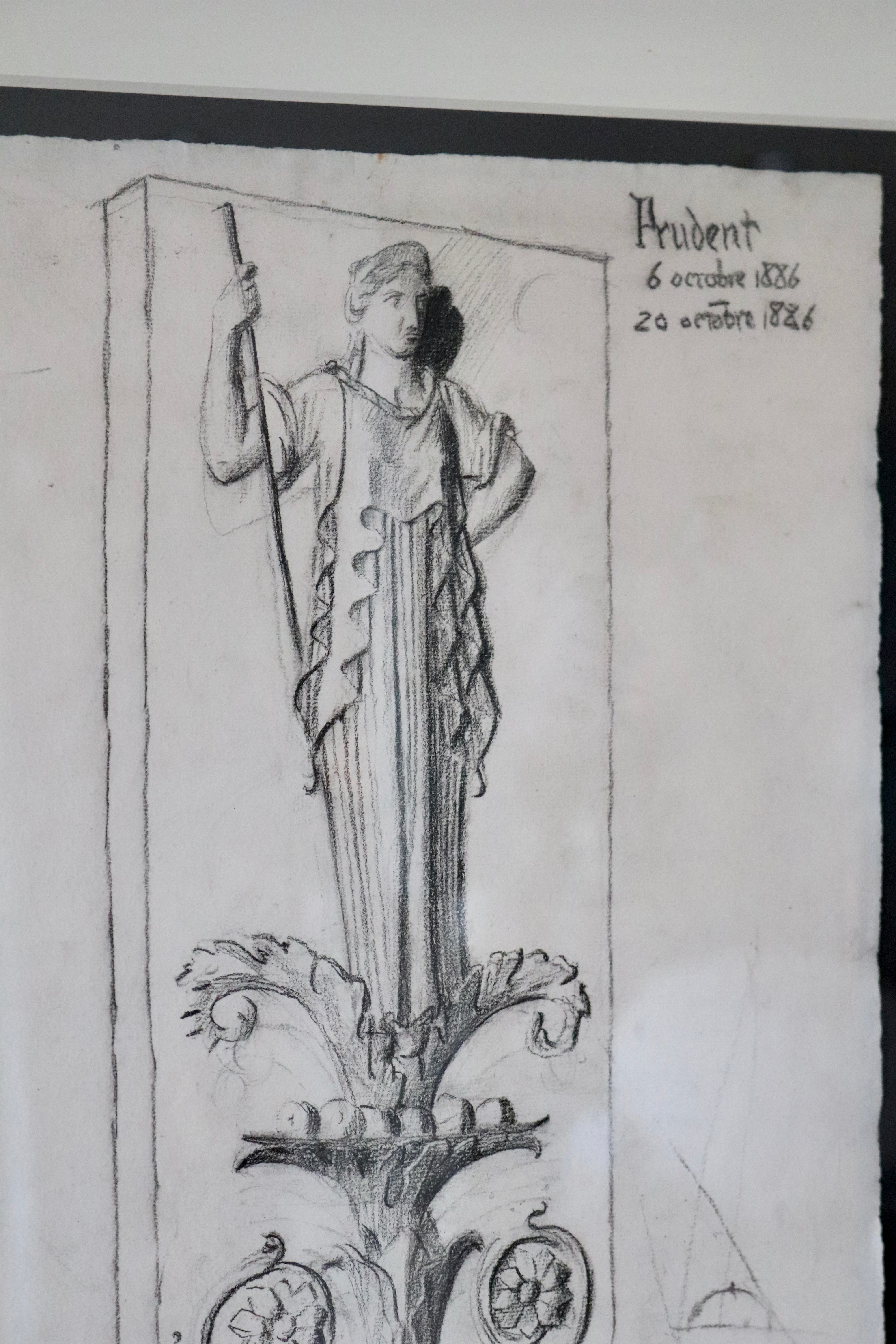 Original Architectural Drawing Vertical