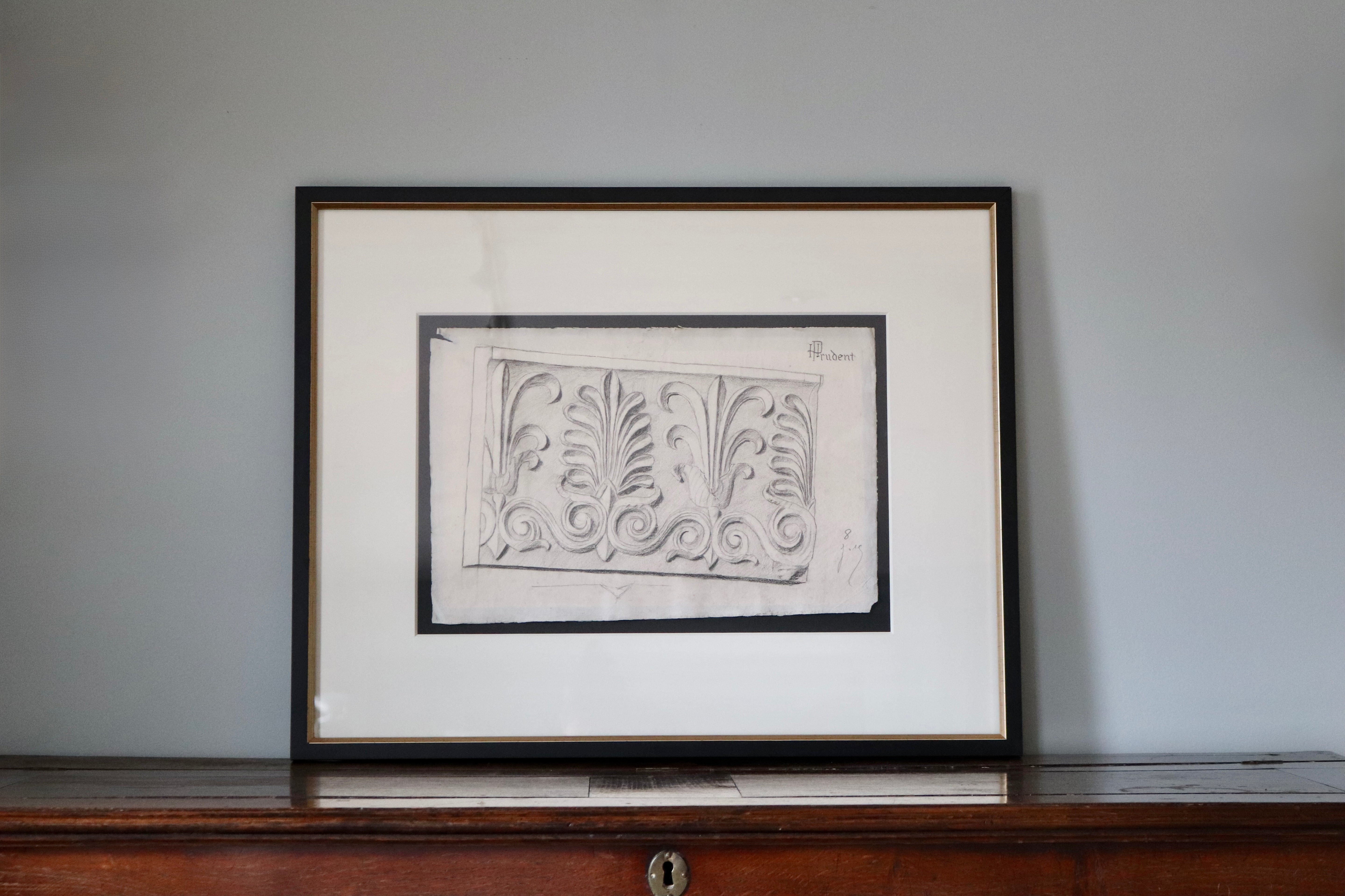 Original Architectural Drawing Horizontal