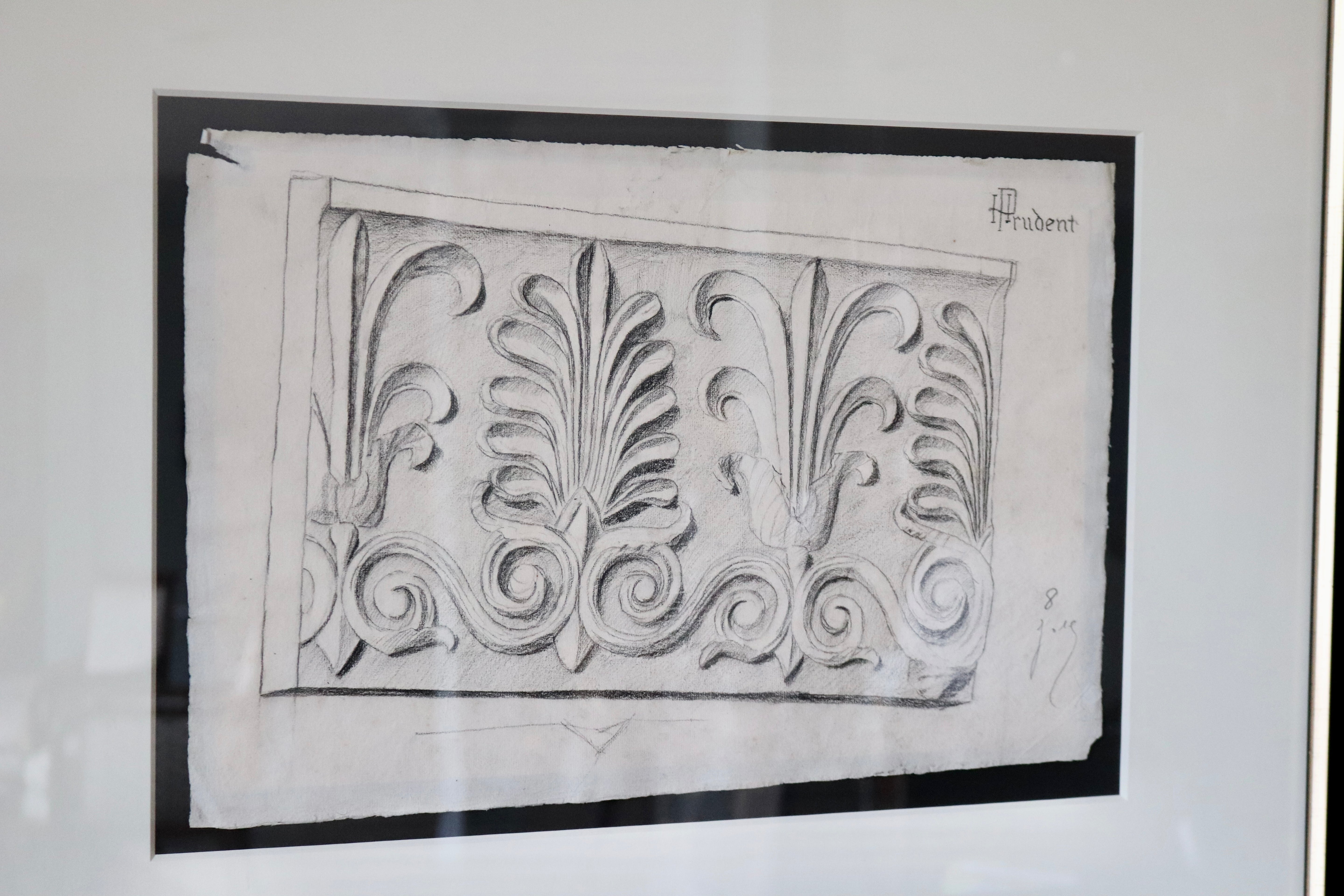 Original Architectural Drawing Horizontal