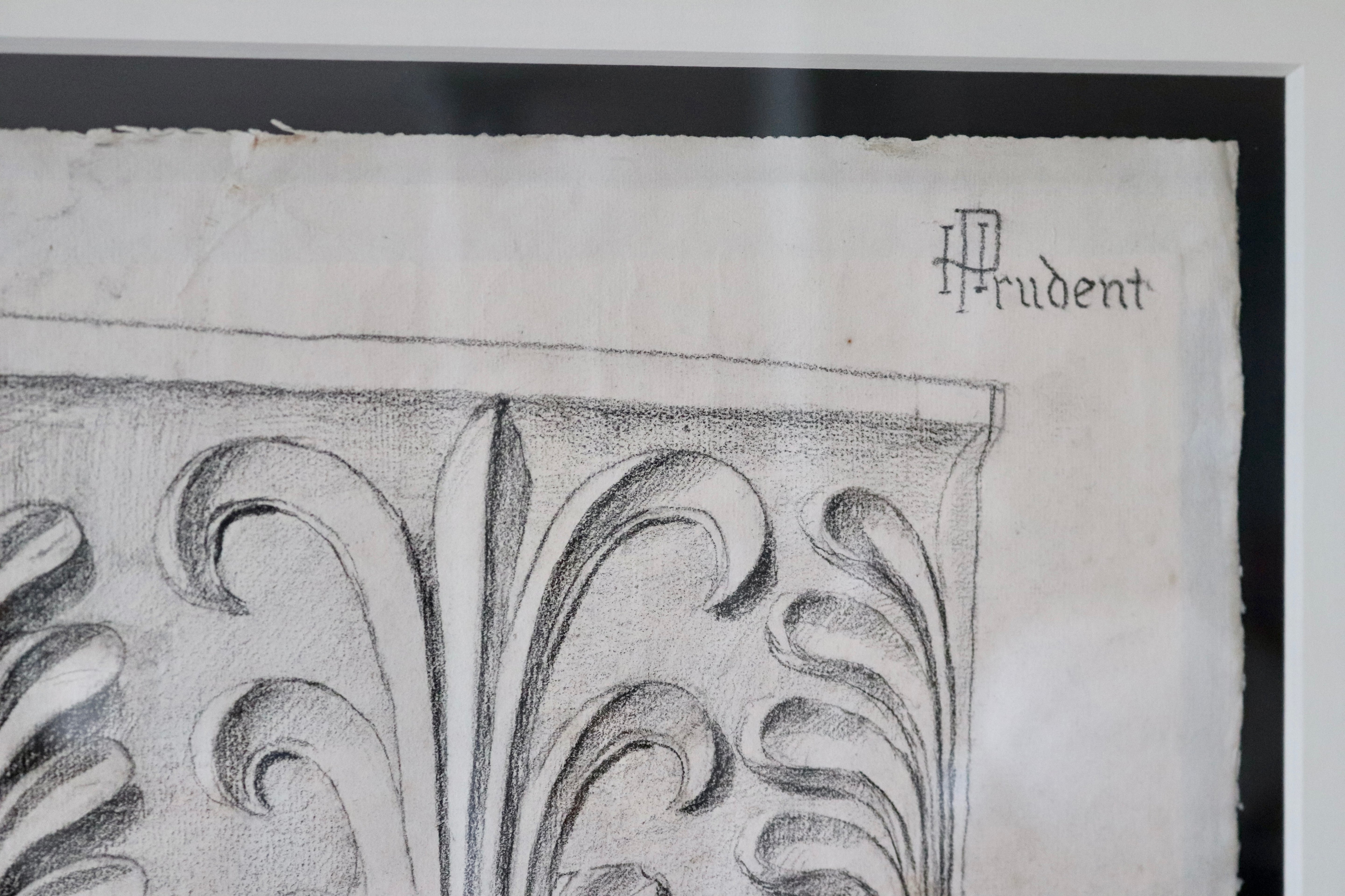 Original Architectural Drawing Horizontal