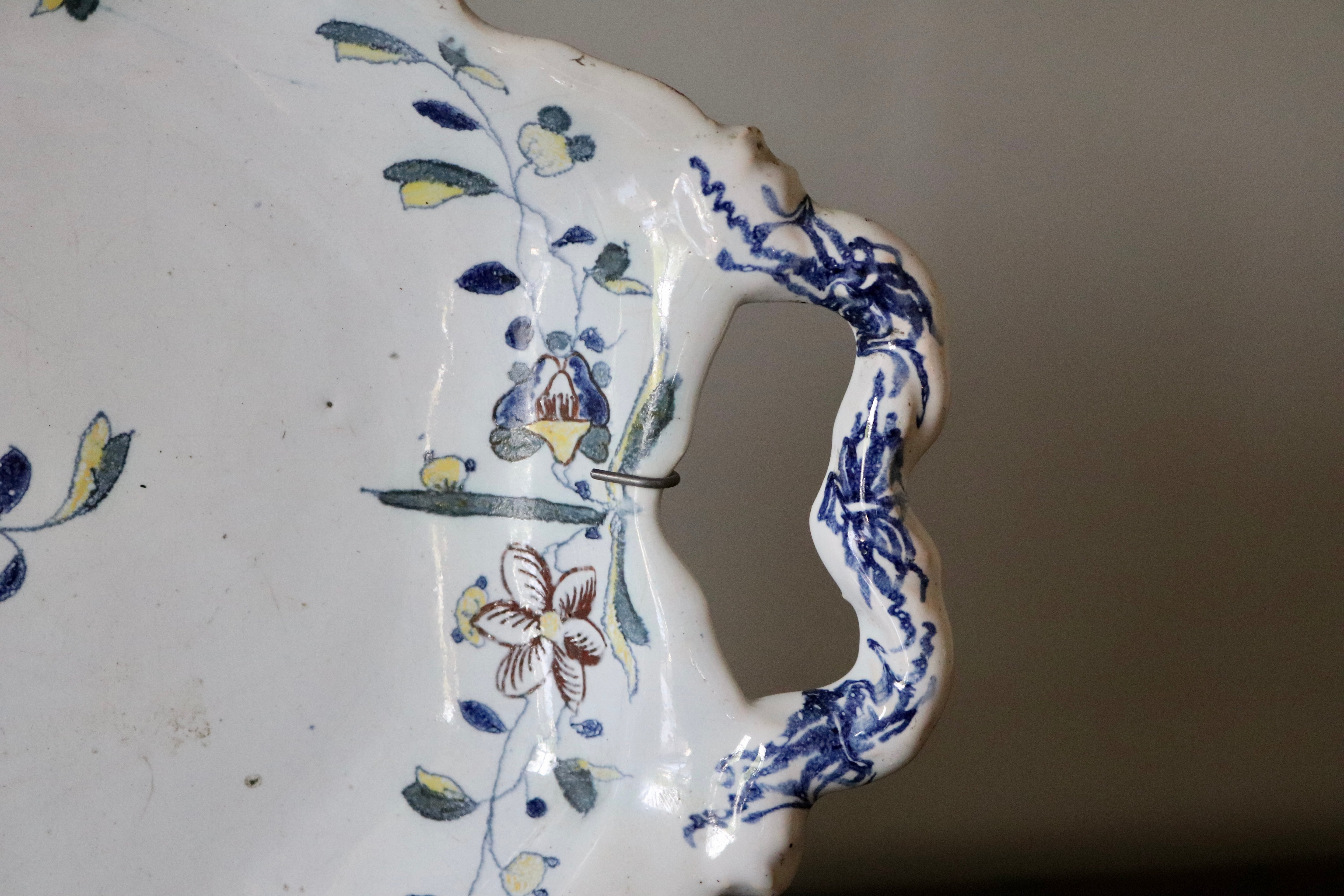 Faience Tray