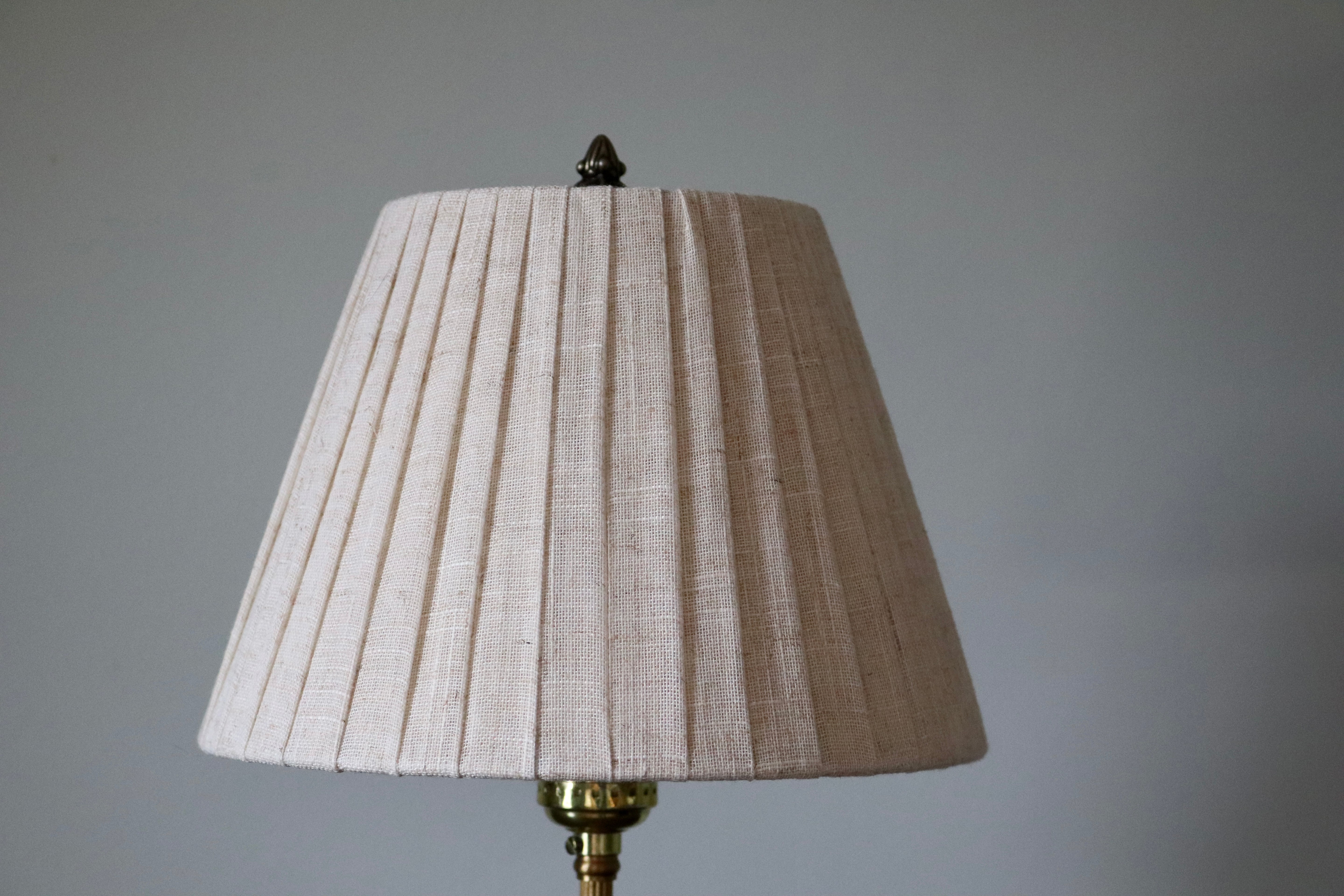 Art Deco Metal & Onyx Lamp