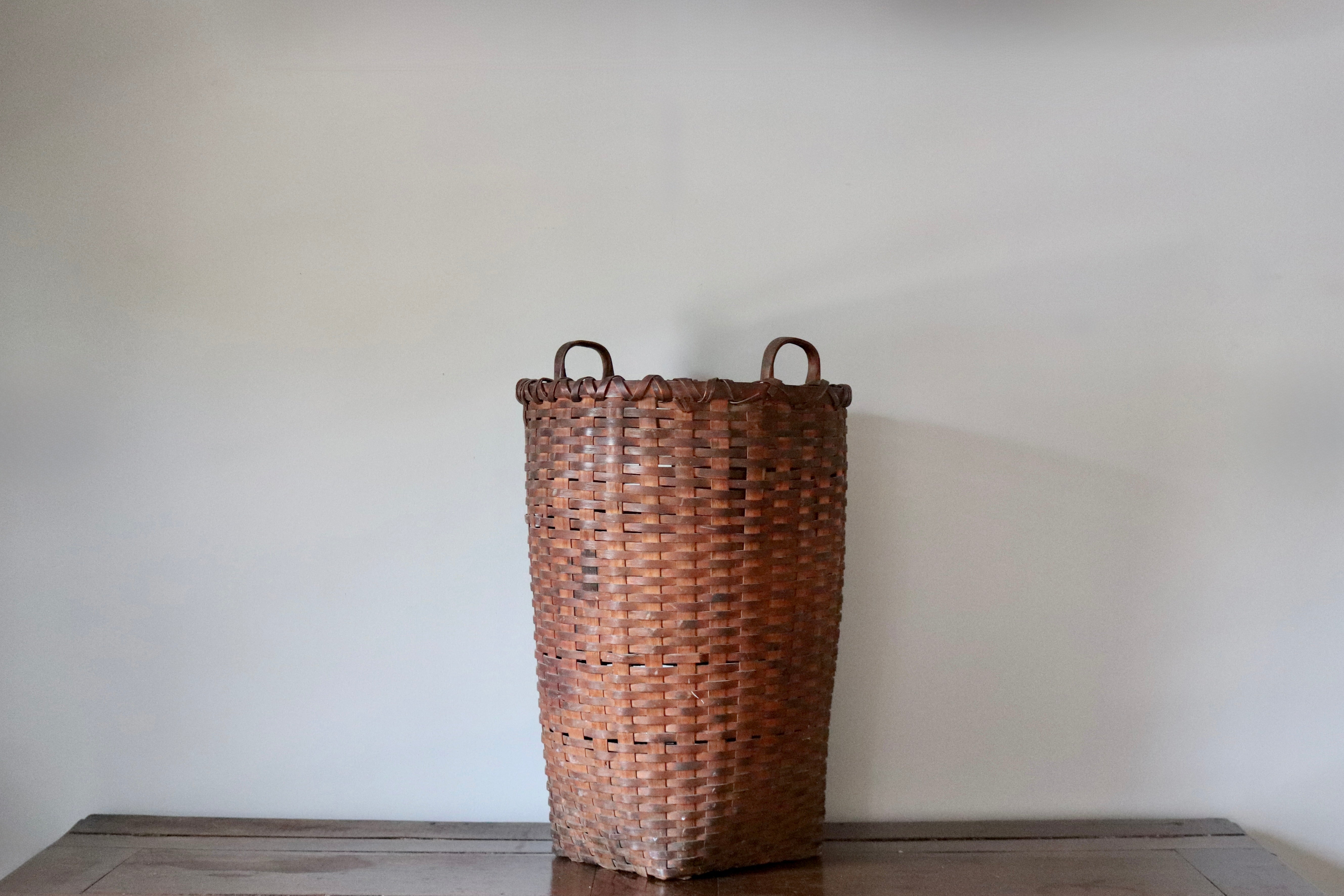 Tall Oak Split Basket