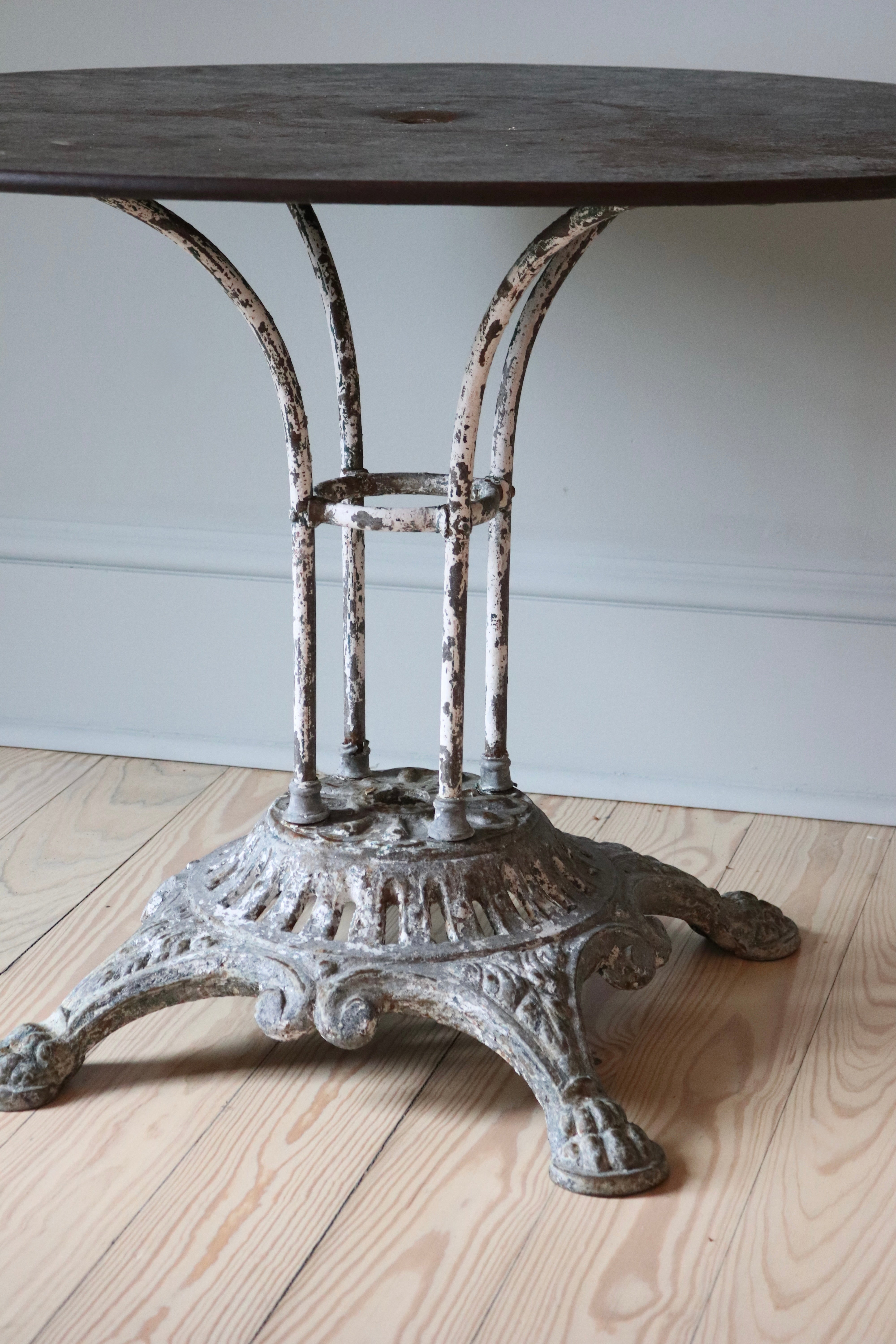 French Garden Table Metal Top