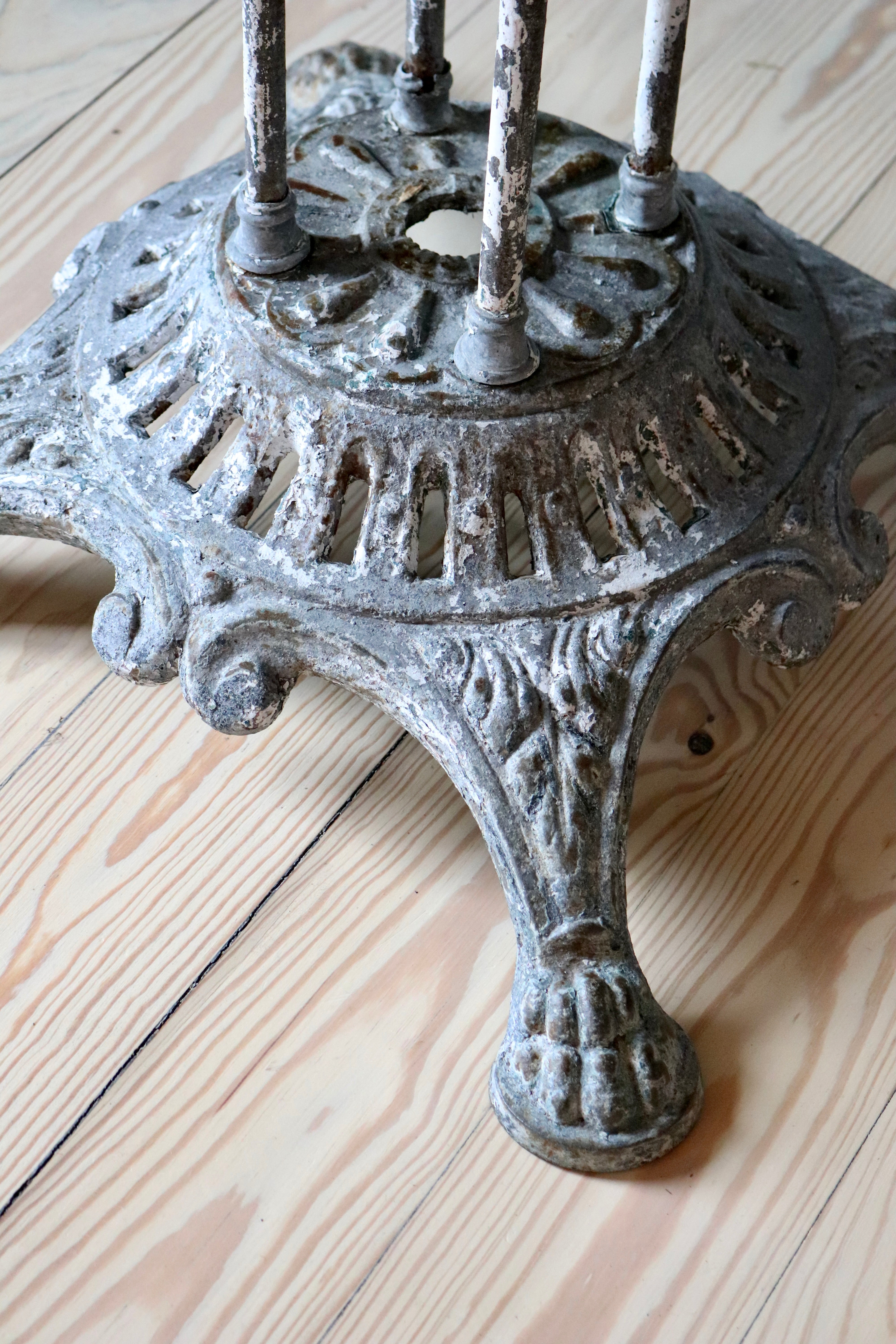 French Garden Table Metal Top
