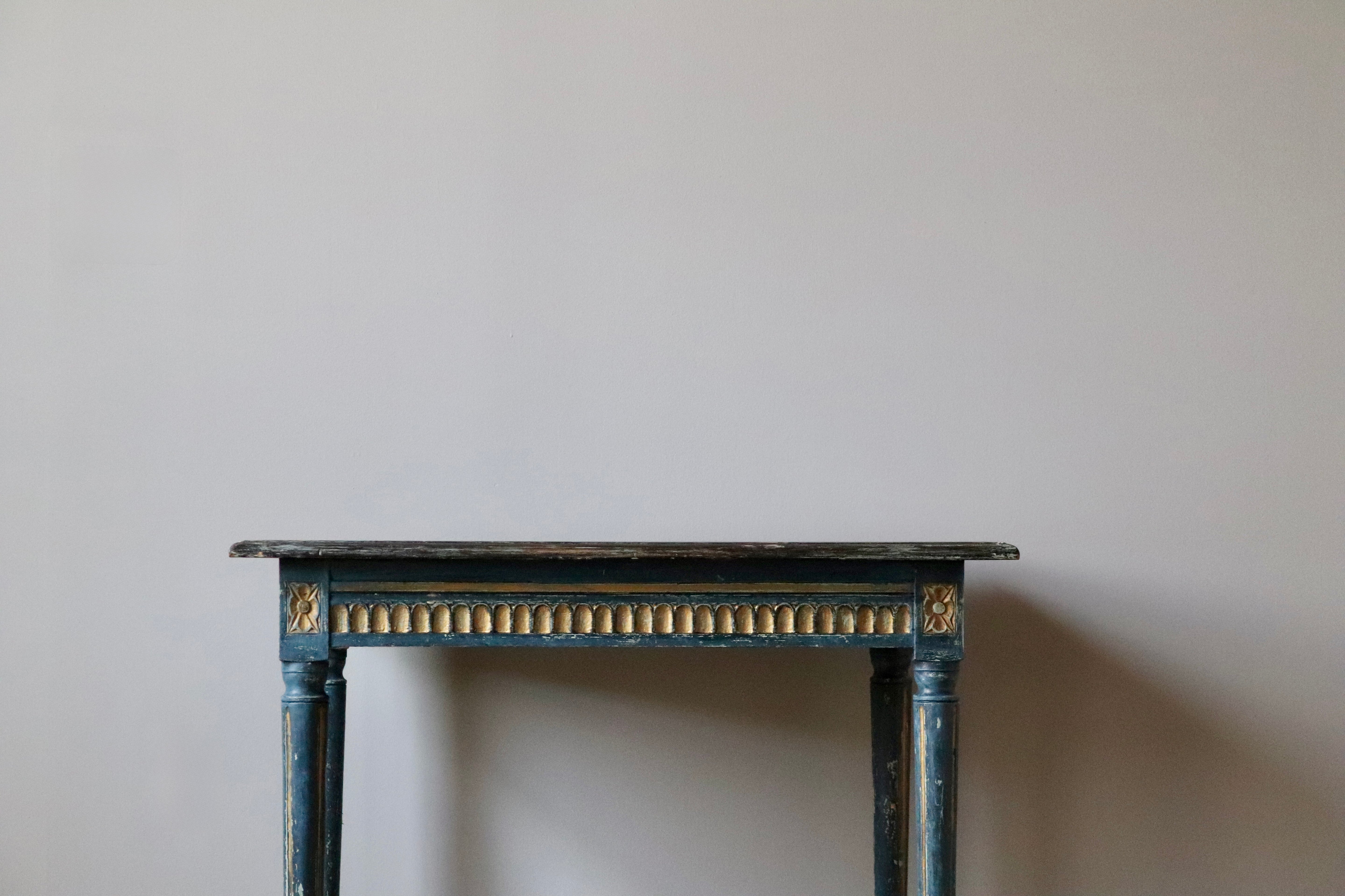 Swedish Painted Side Table
