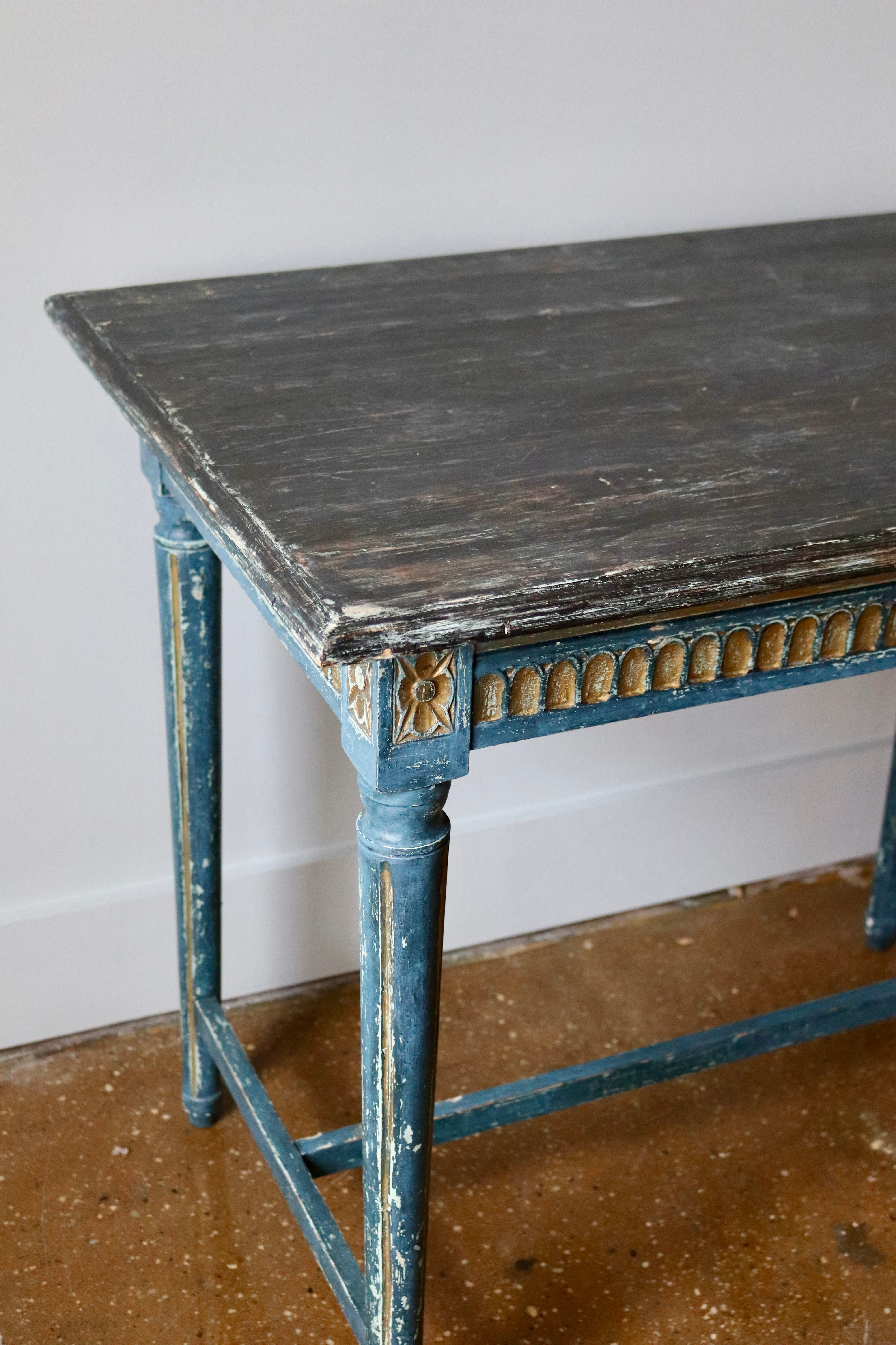 Swedish Painted Side Table