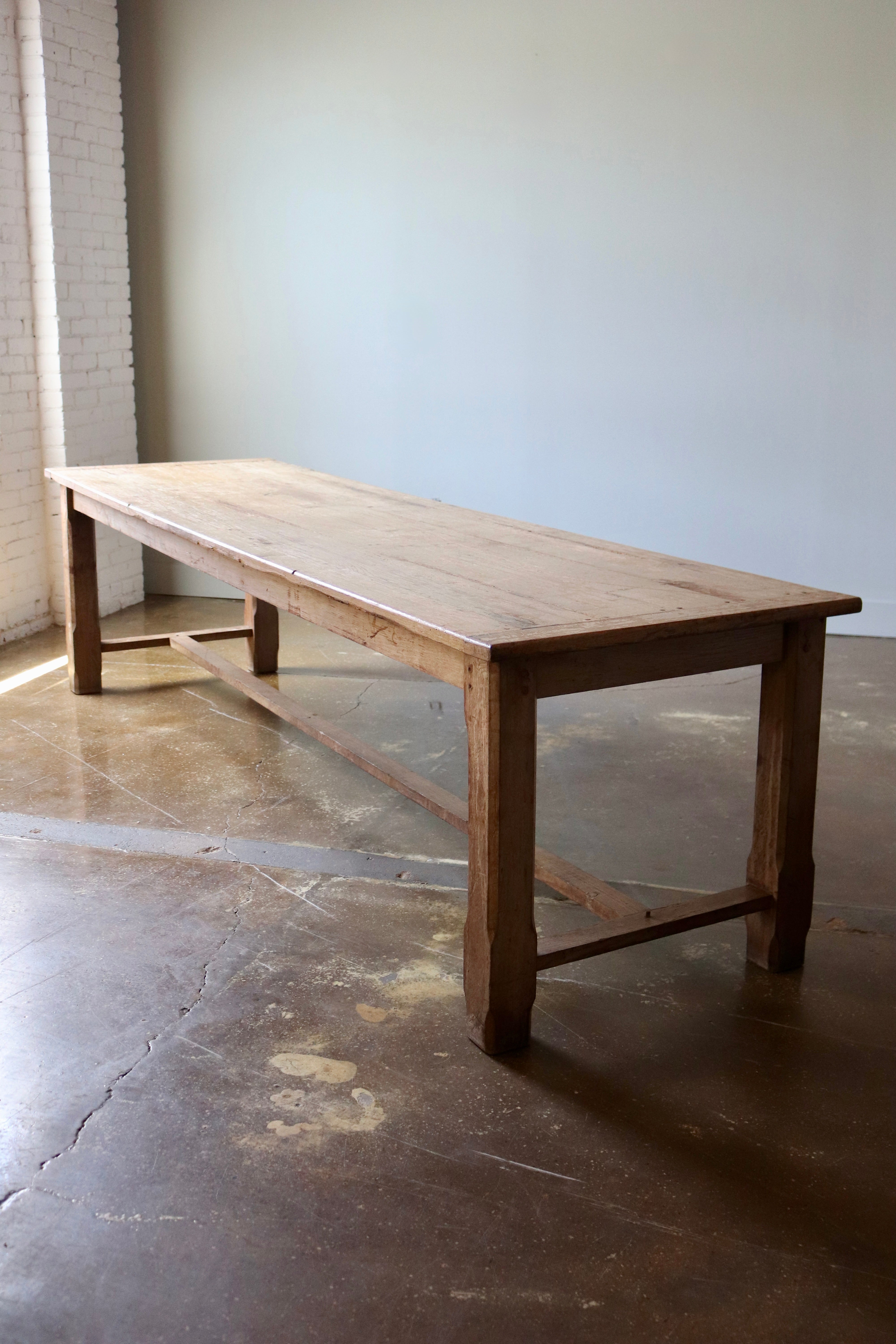 Oak Farmhouse Table
