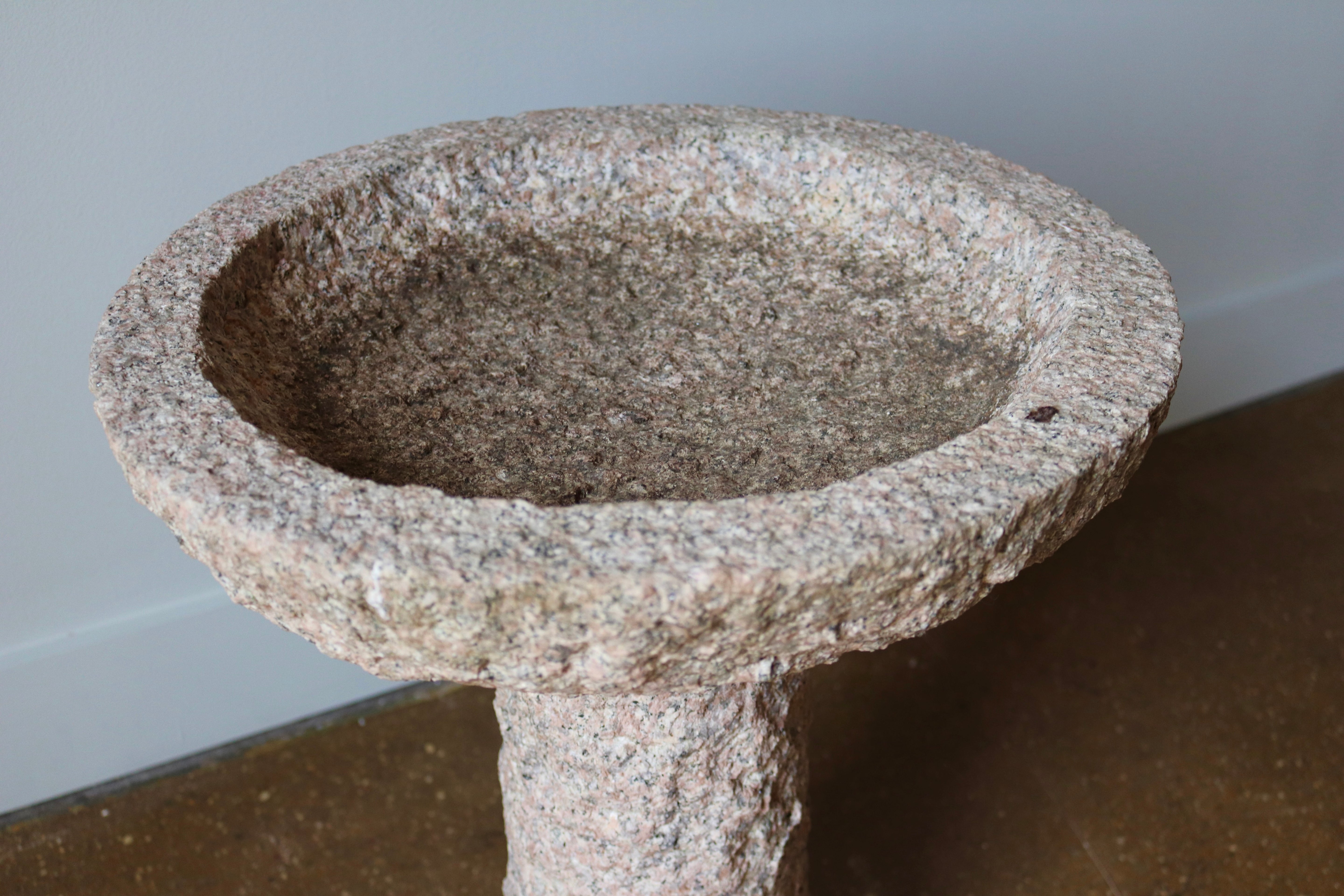 Stone Bird Bath