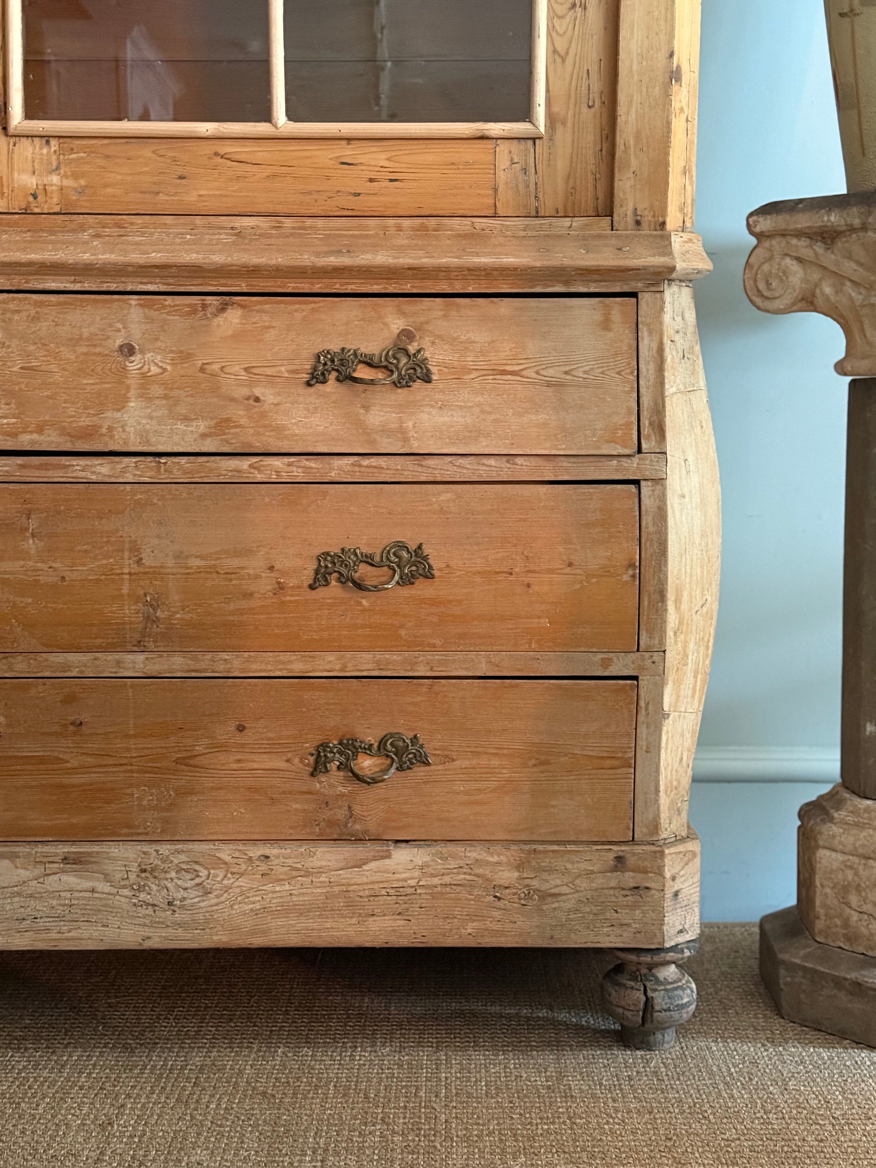 Dutch Pine Glazed Top Cupboard