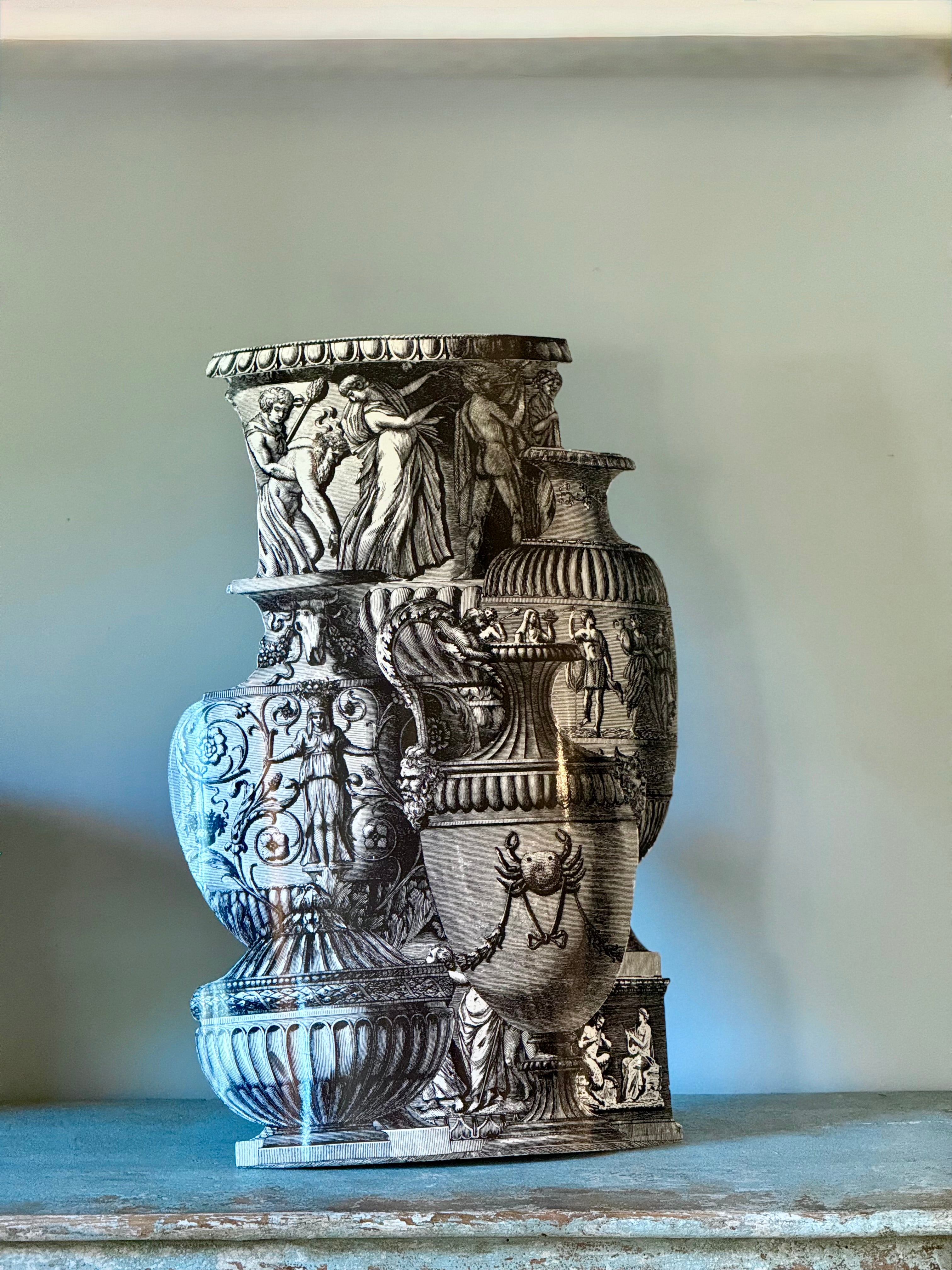 Vintage Fornasetti Trompe L’Oeil Umbrella Stand