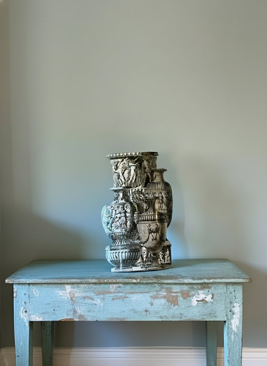 Vintage Fornasetti Trompe L’Oeil Umbrella Stand