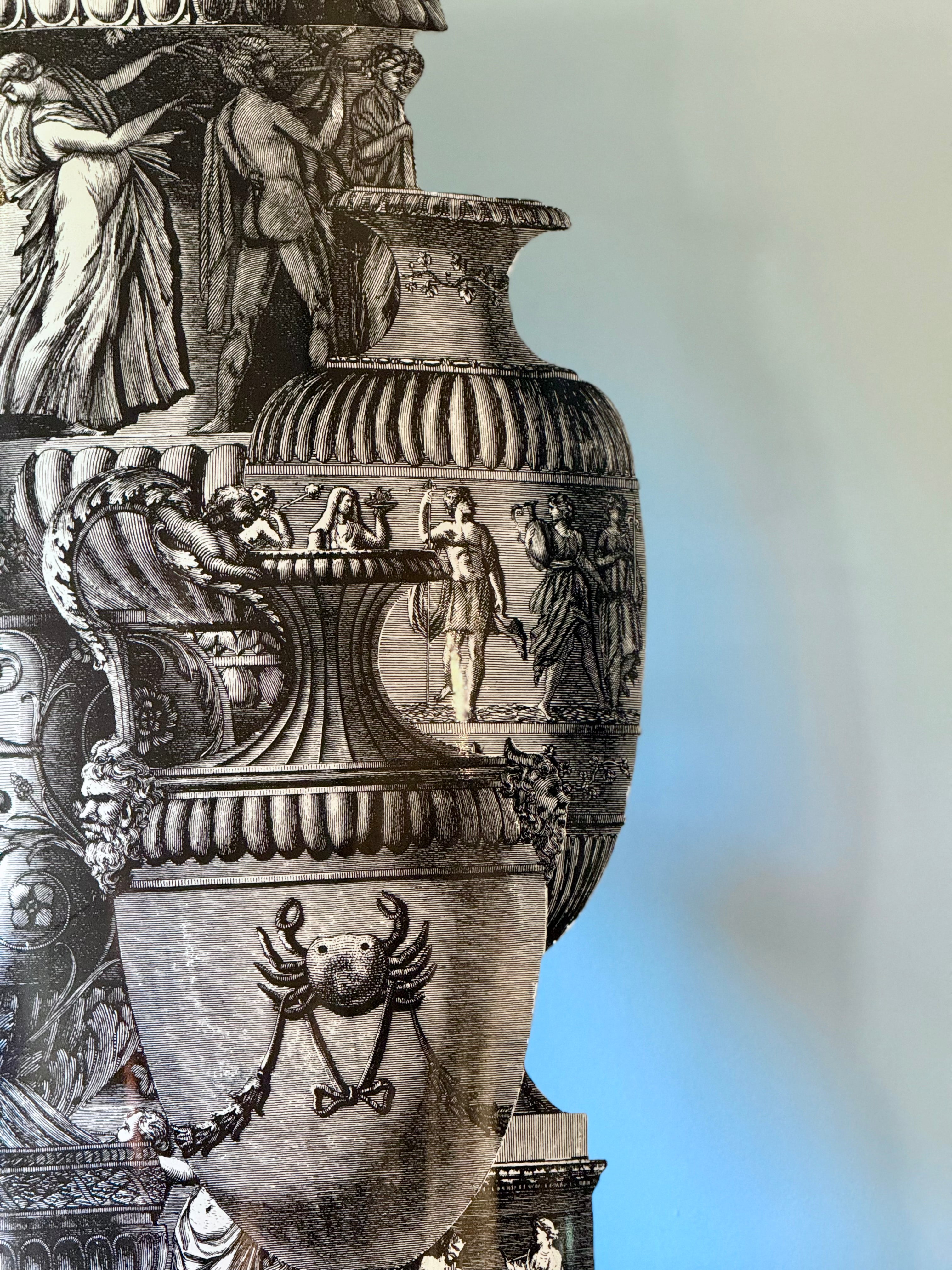 Vintage Fornasetti Trompe L’Oeil Umbrella Stand