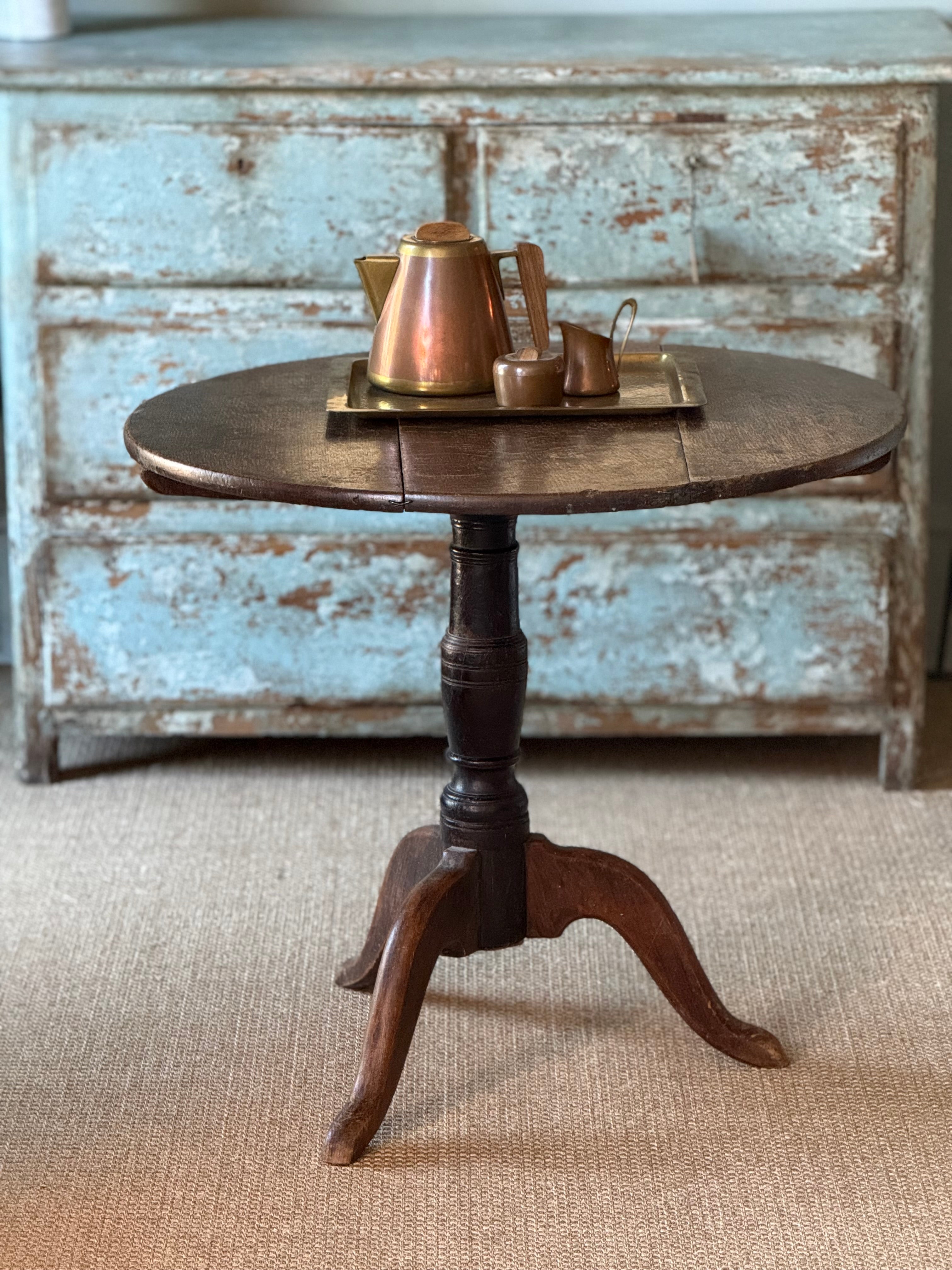 English Oak Tea Table
