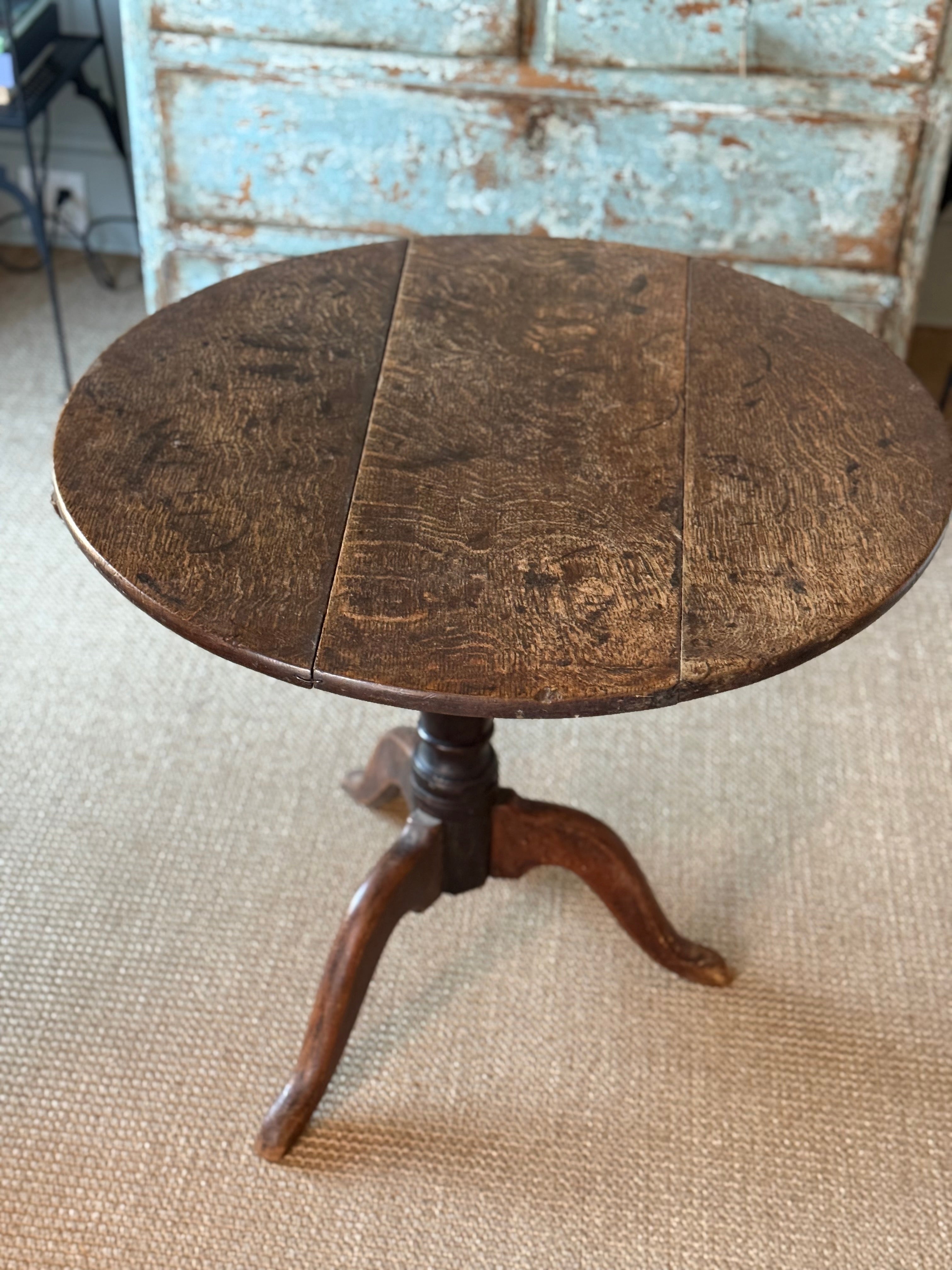 English Oak Tea Table