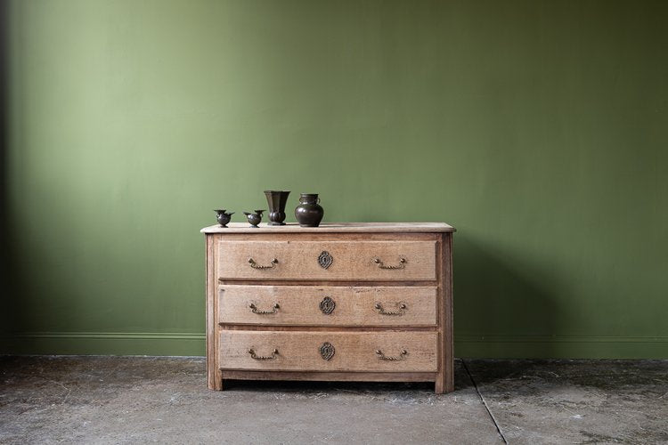French Oak Chest of Drawers Large