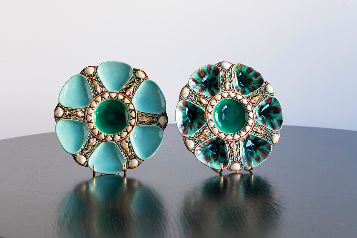 Minton oyster plates